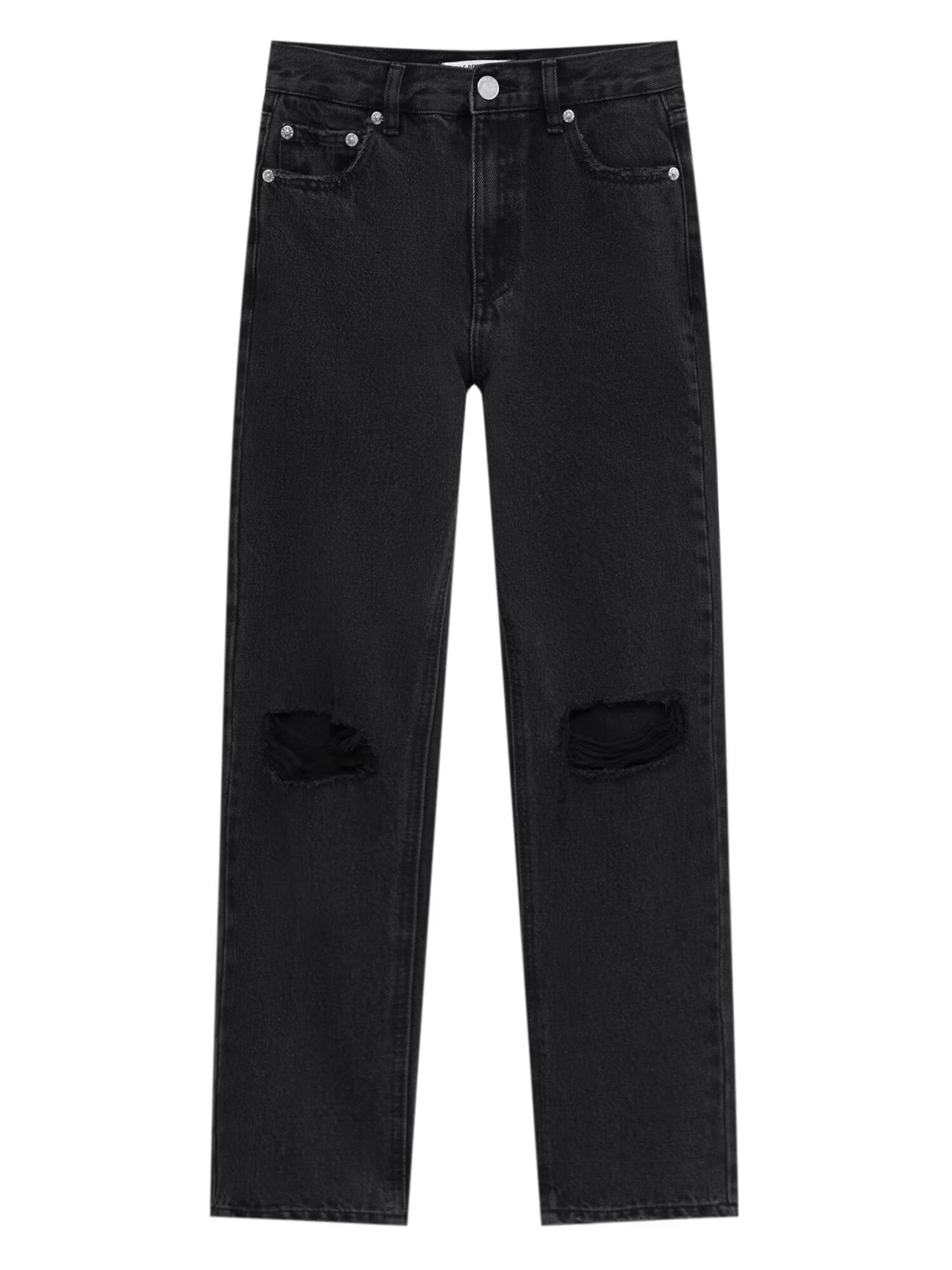 Pull&Bear Jeans negru - Pled.ro