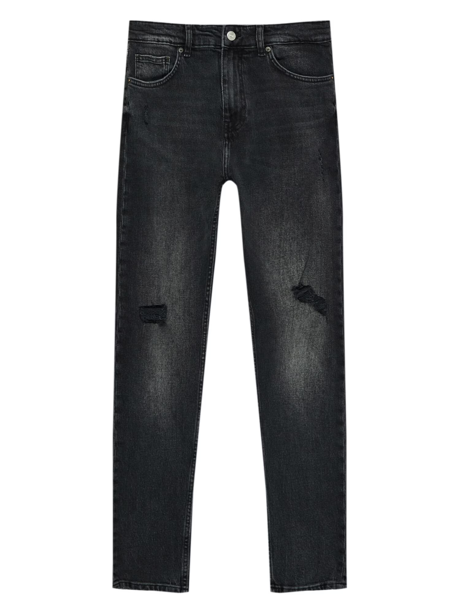 Pull&Bear Jeans negru - Pled.ro