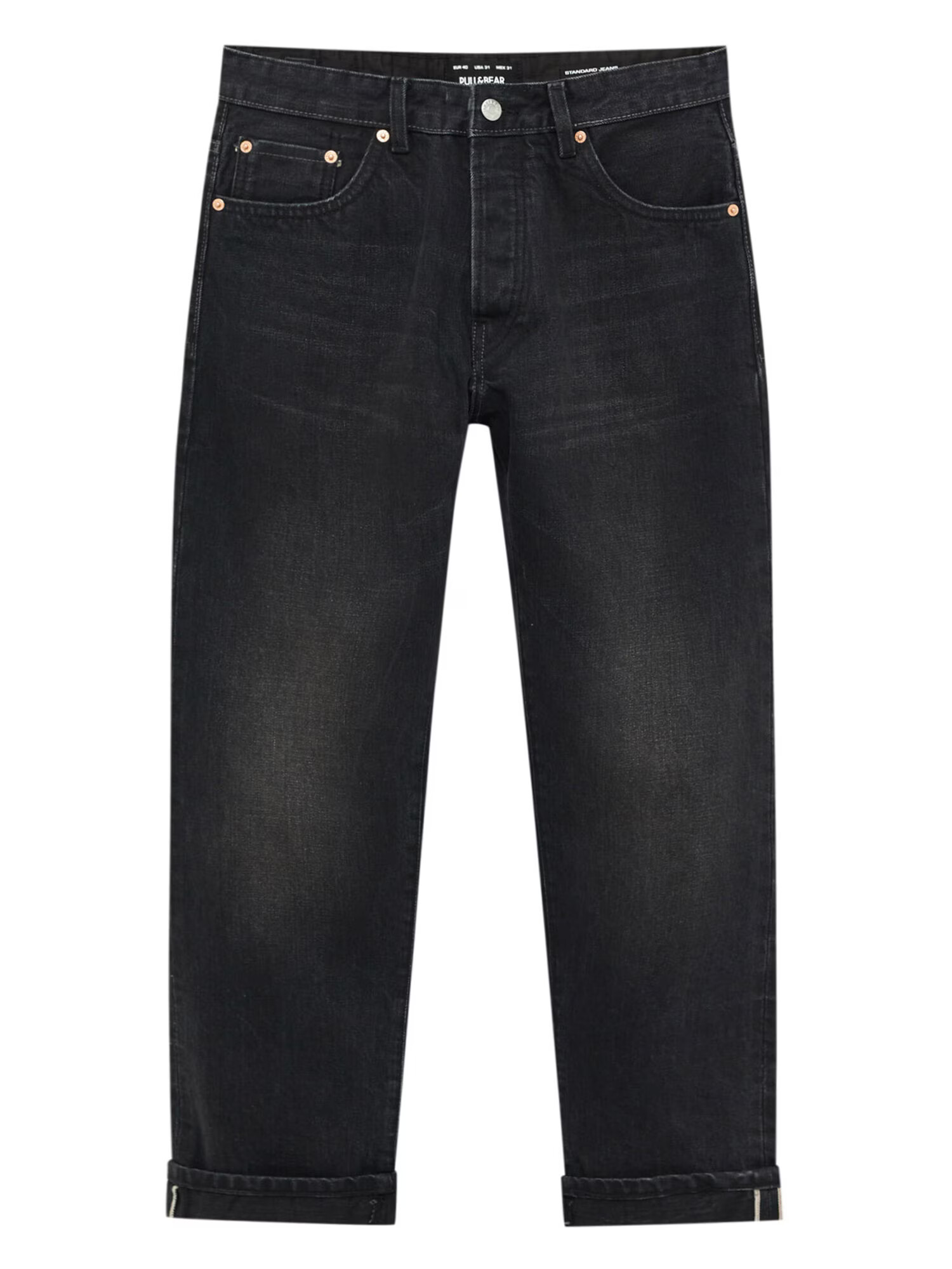 Pull&Bear Jeans negru - Pled.ro