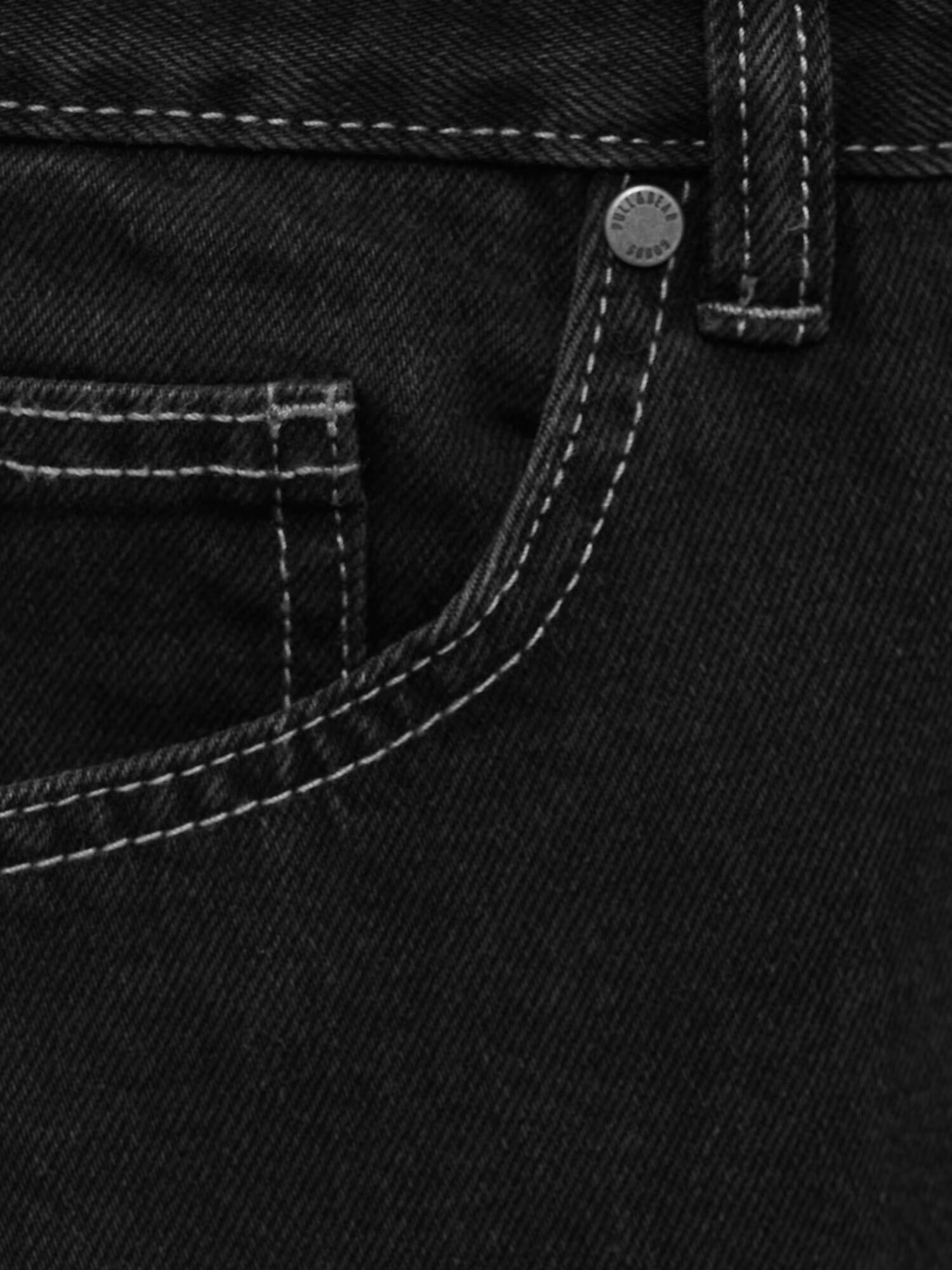 Pull&Bear Jeans negru - Pled.ro