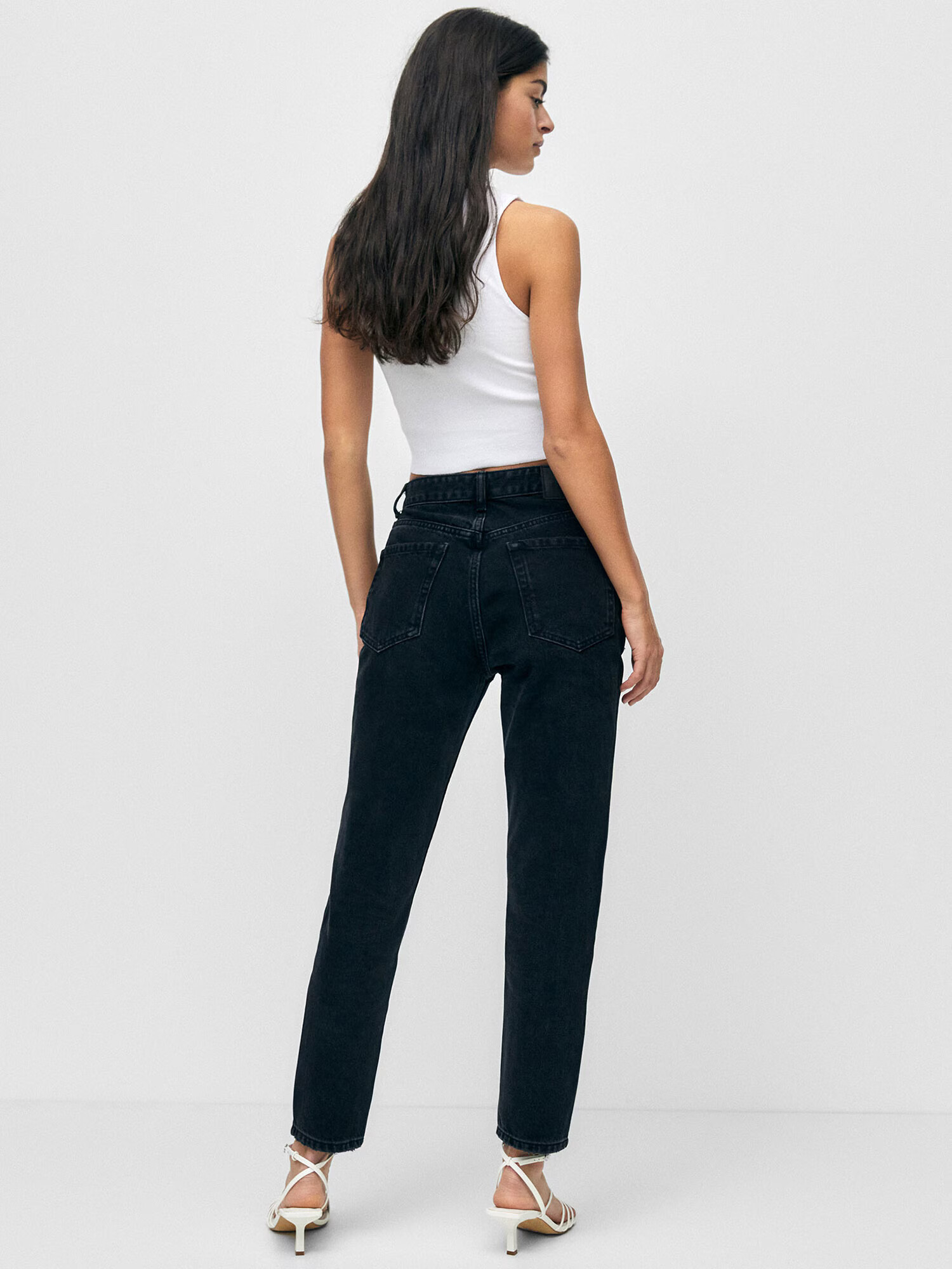 Pull&Bear Jeans negru - Pled.ro