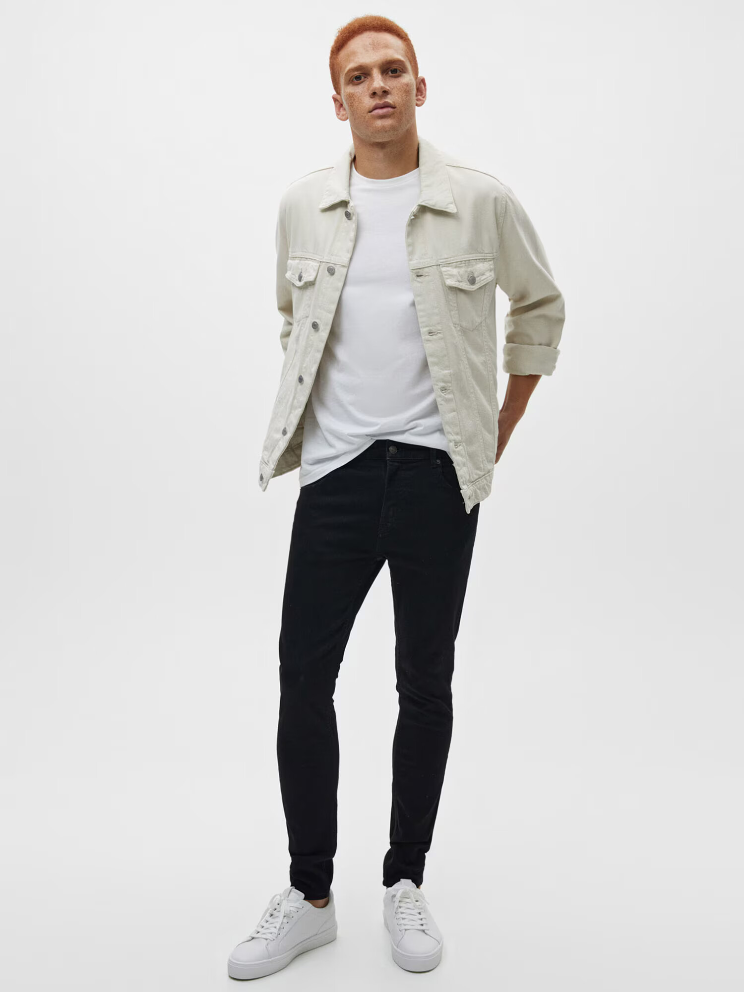 Pull&Bear Jeans negru denim - Pled.ro