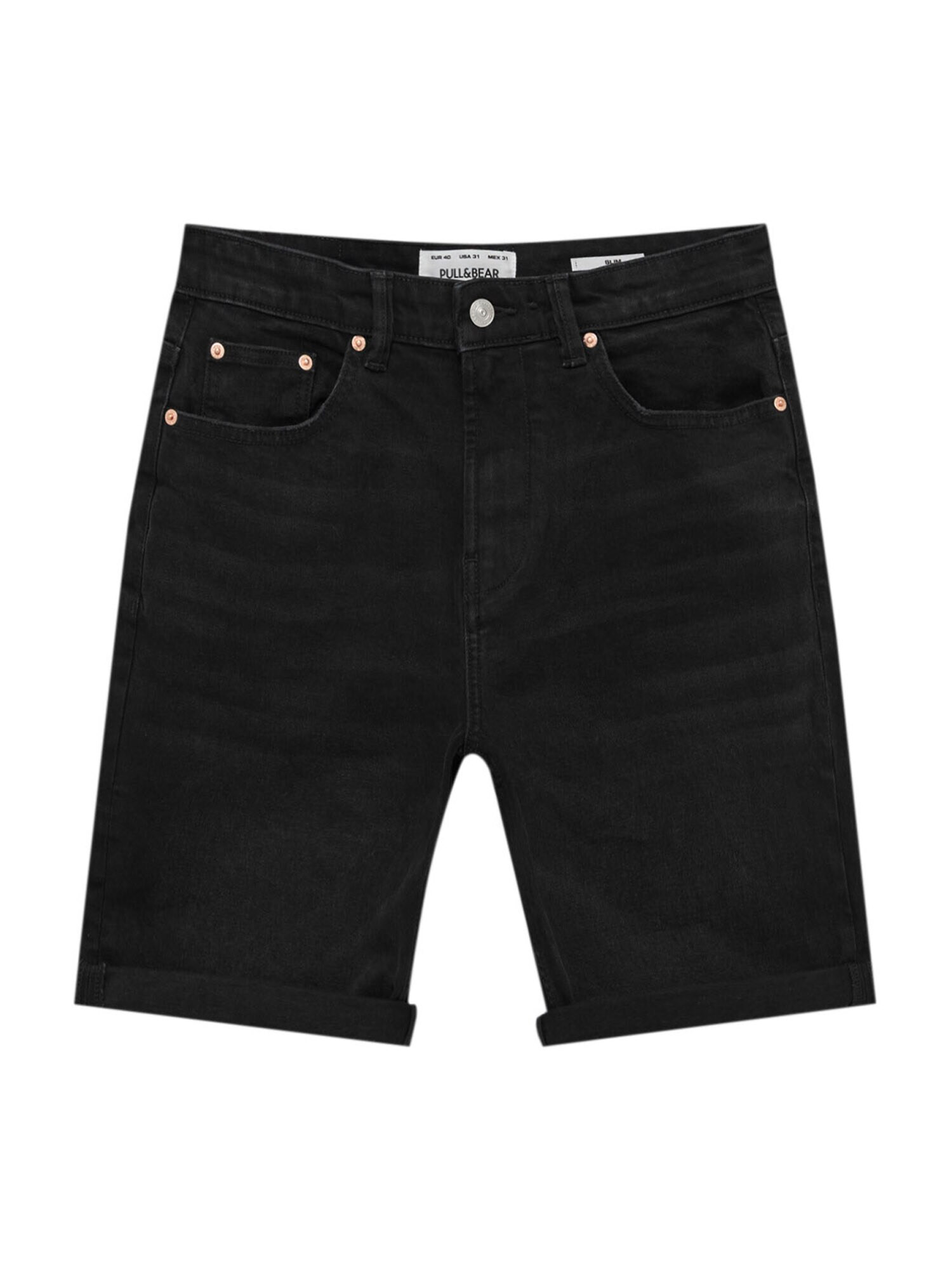 Pull&Bear Jeans negru denim - Pled.ro