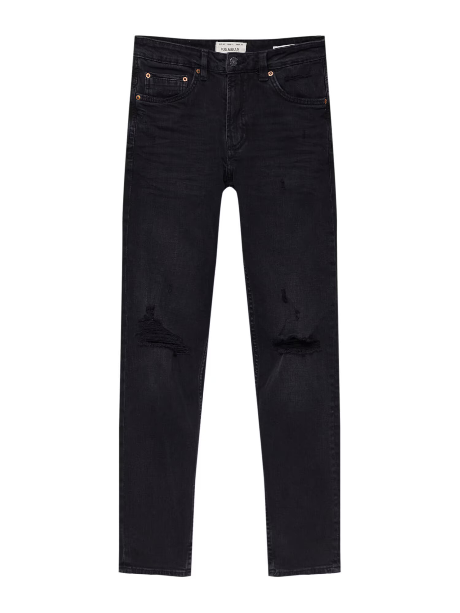 Pull&Bear Jeans negru denim - Pled.ro