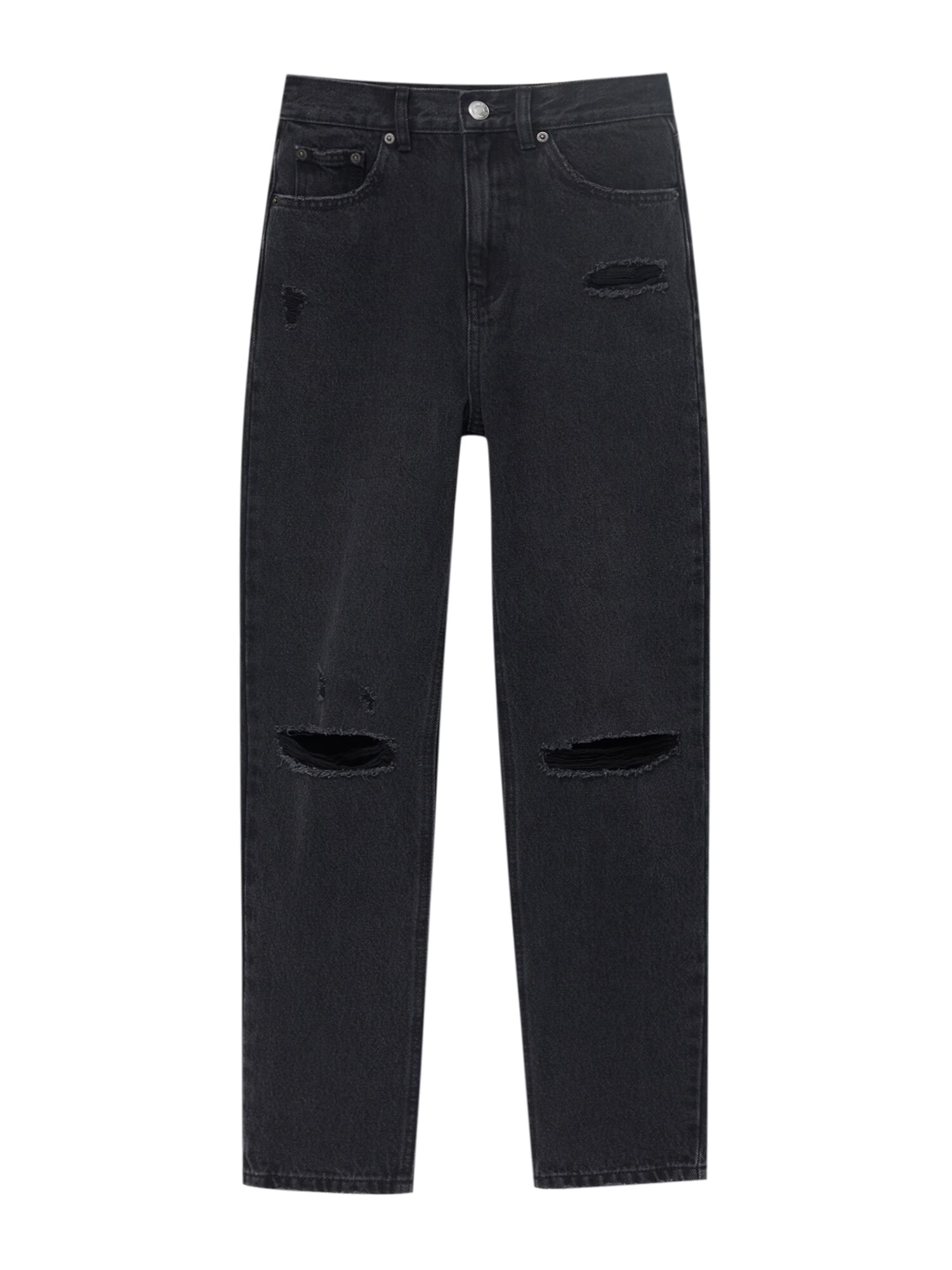 Pull&Bear Jeans negru denim - Pled.ro