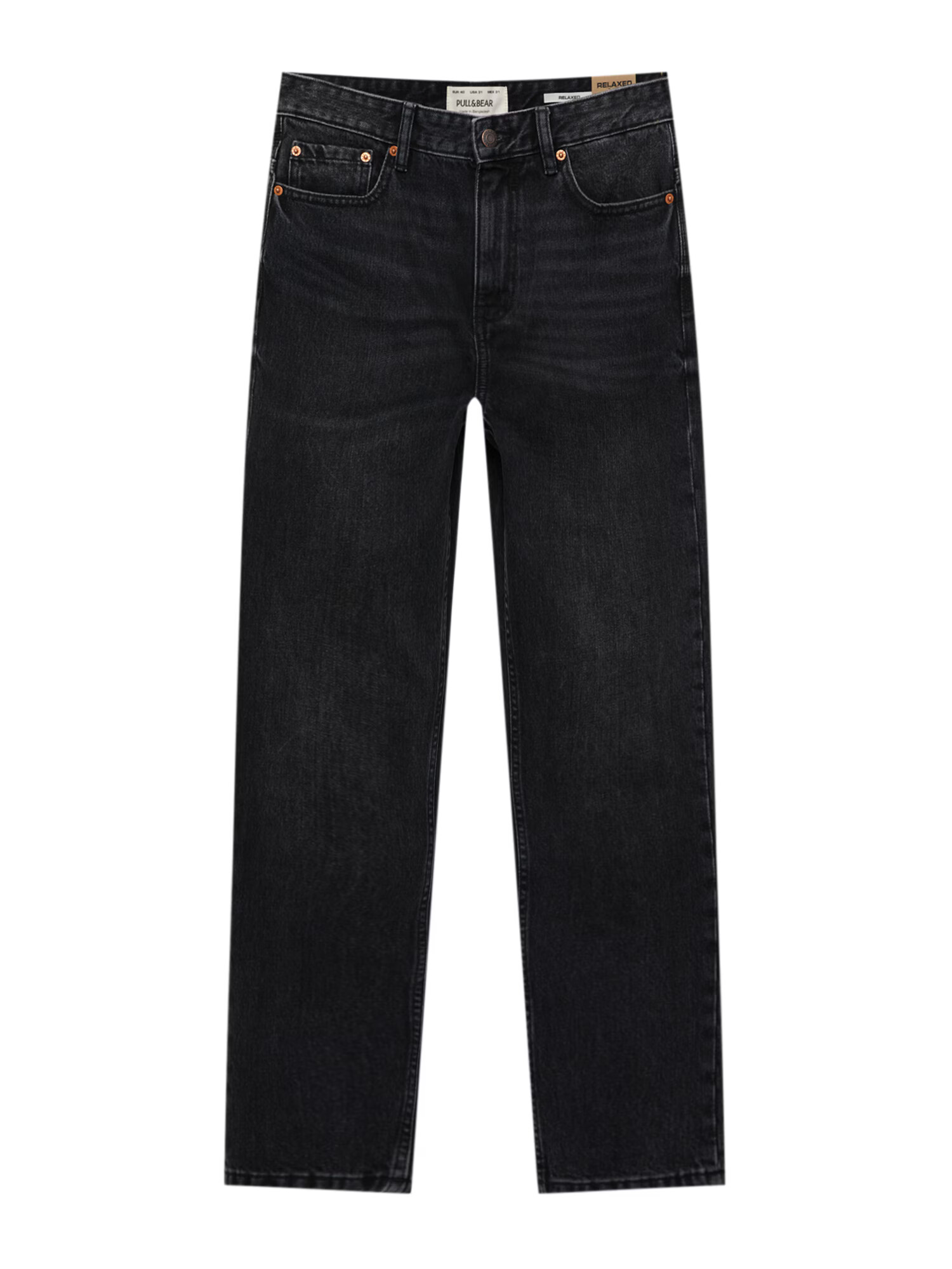 Pull&Bear Jeans negru denim - Pled.ro