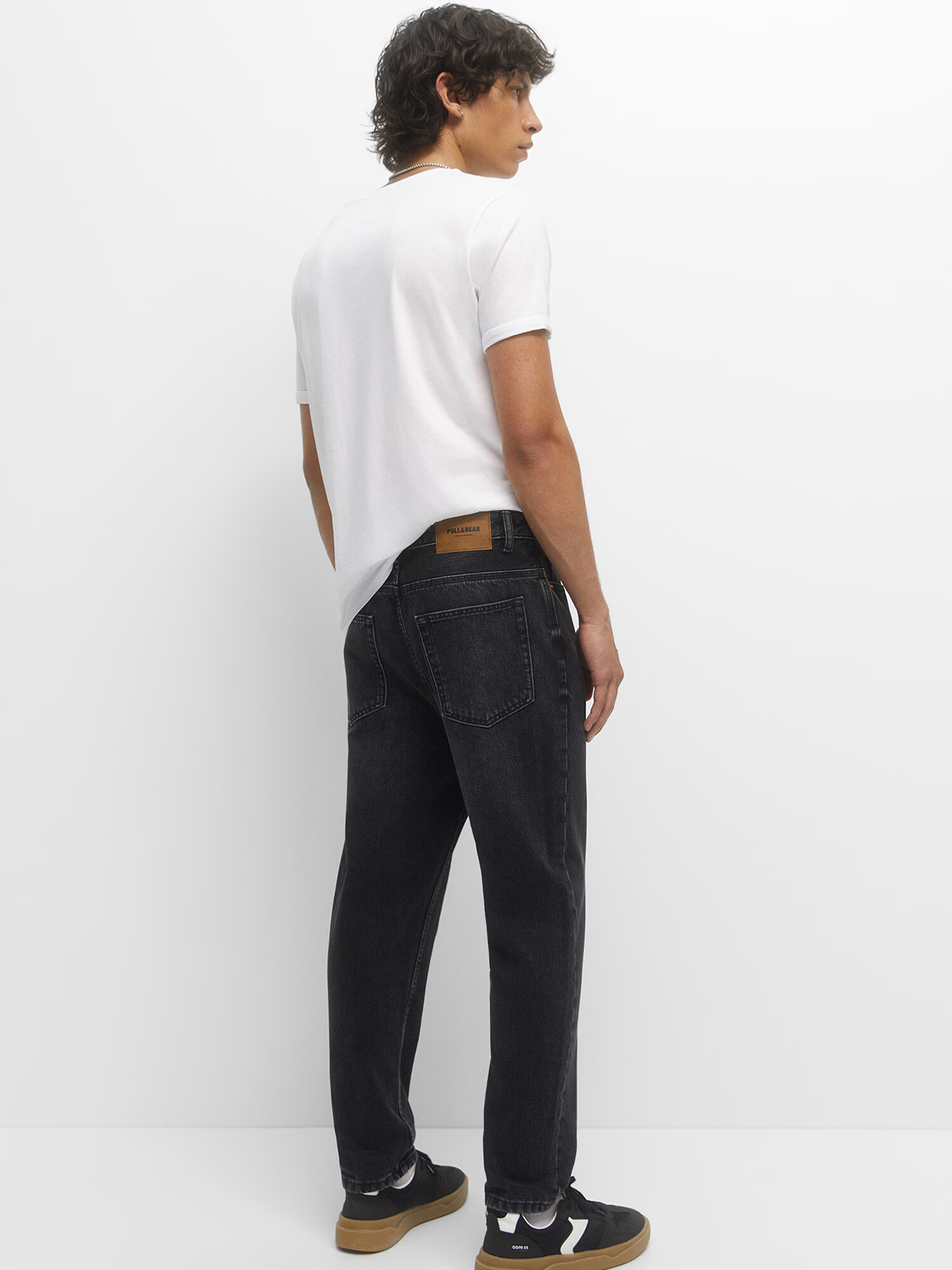 Pull&Bear Jeans negru denim - Pled.ro