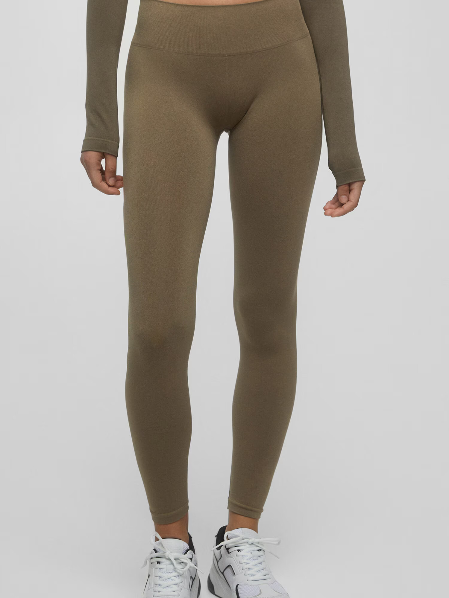 Pull&Bear Leggings oliv - Pled.ro