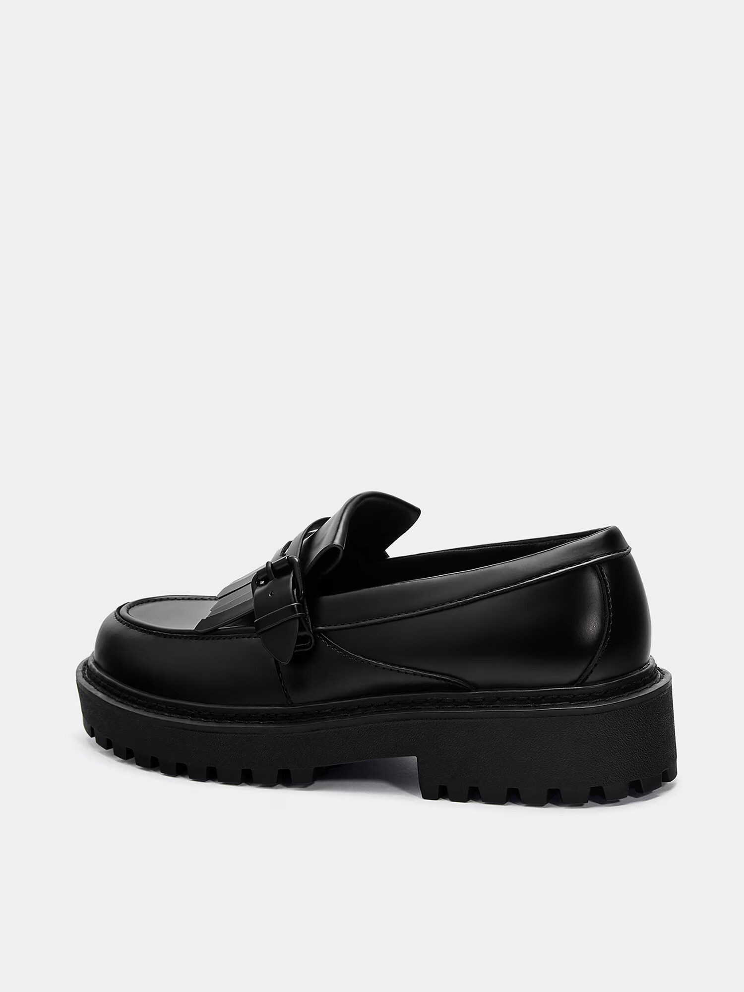 Pull&Bear Mocasini negru - Pled.ro