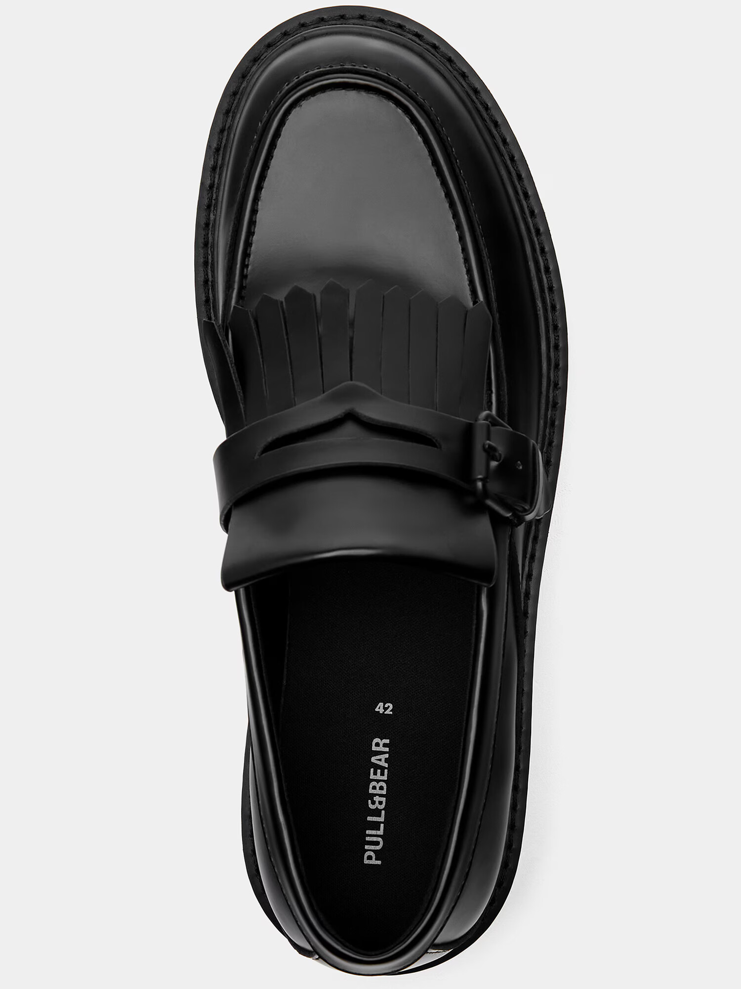 Pull&Bear Mocasini negru - Pled.ro