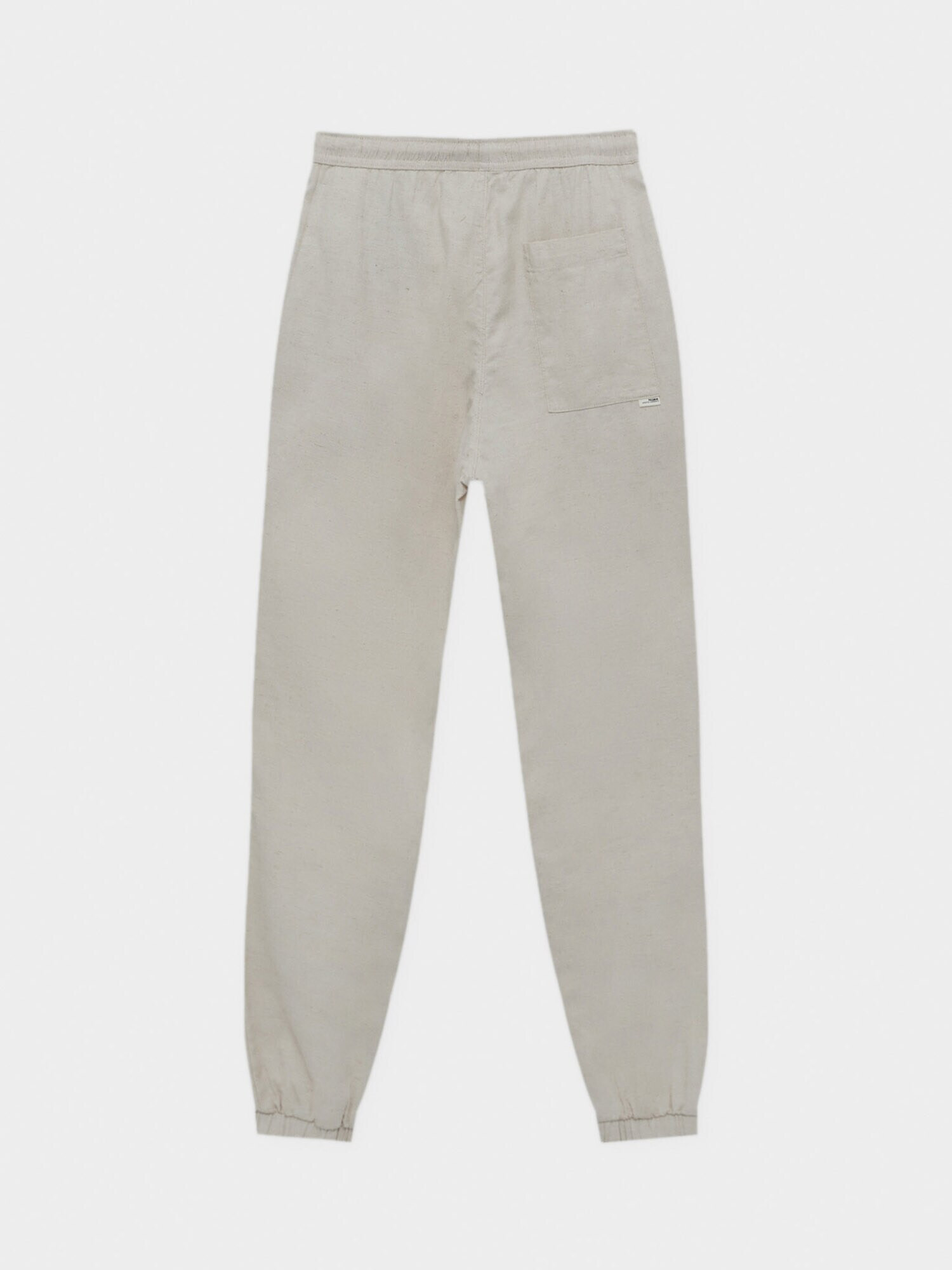 Pull&Bear Pantaloni alb kitt - Pled.ro