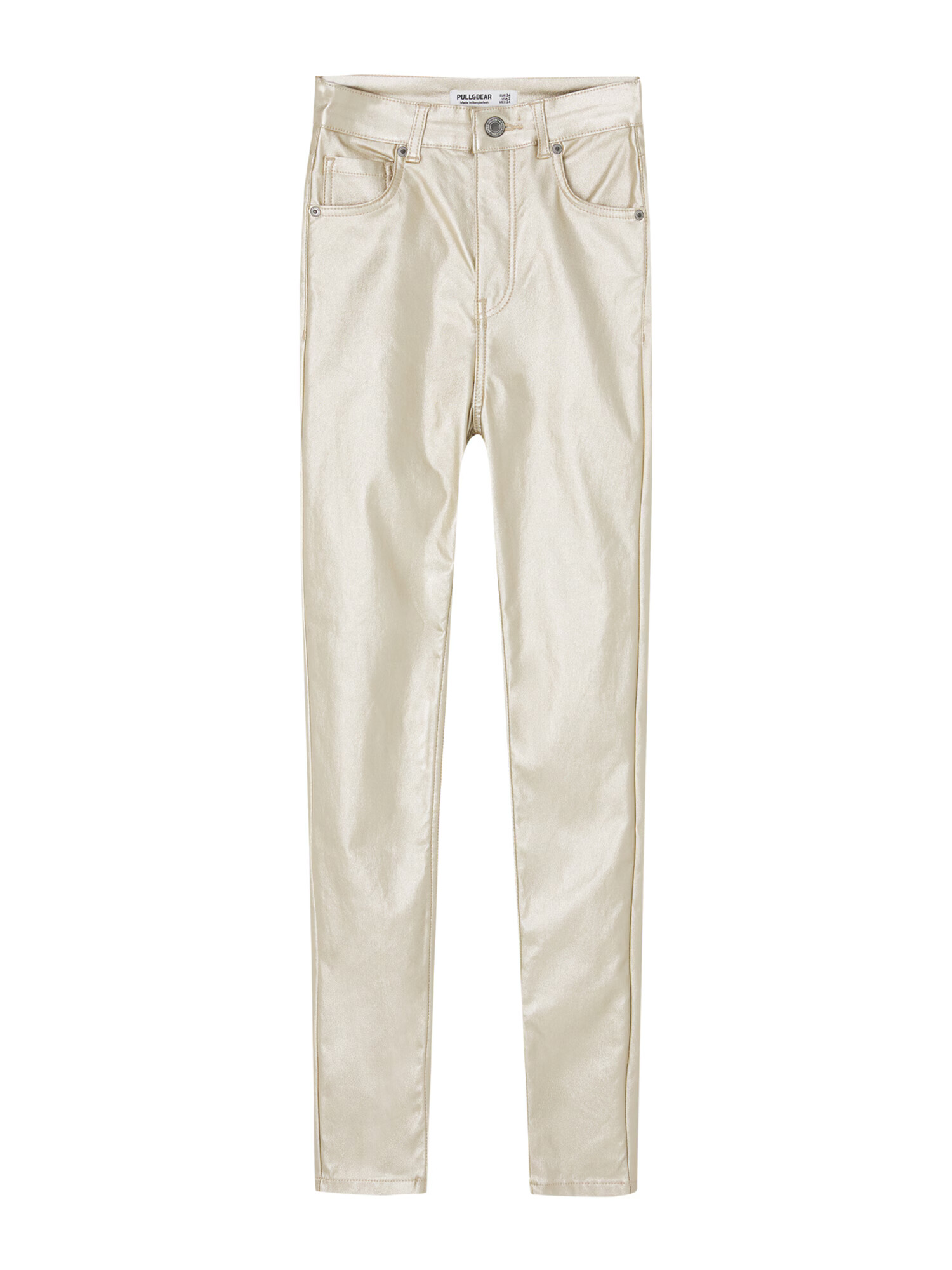 Pull&Bear Pantaloni auriu - Pled.ro