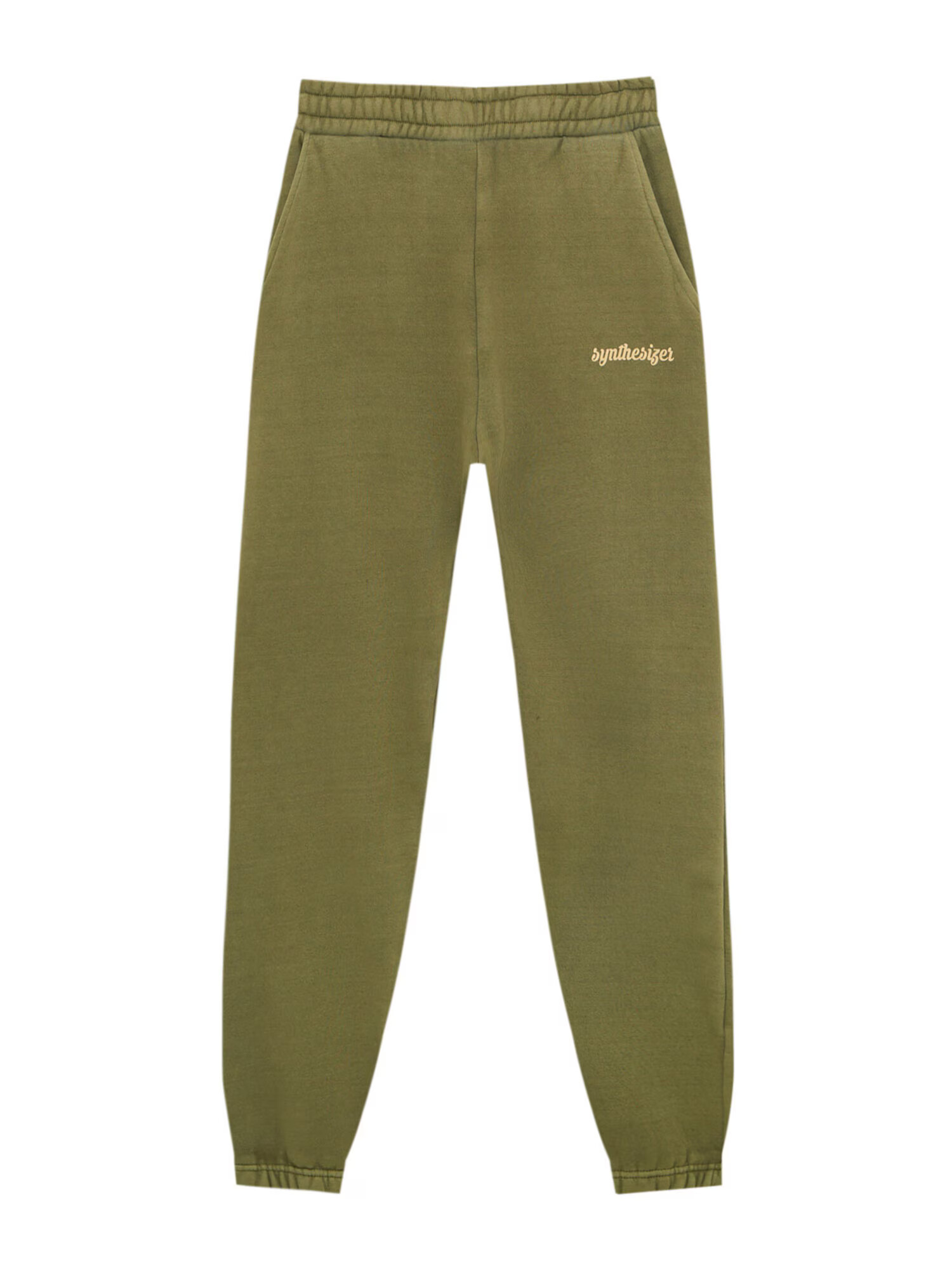 Pull&Bear Pantaloni bej / oliv - Pled.ro