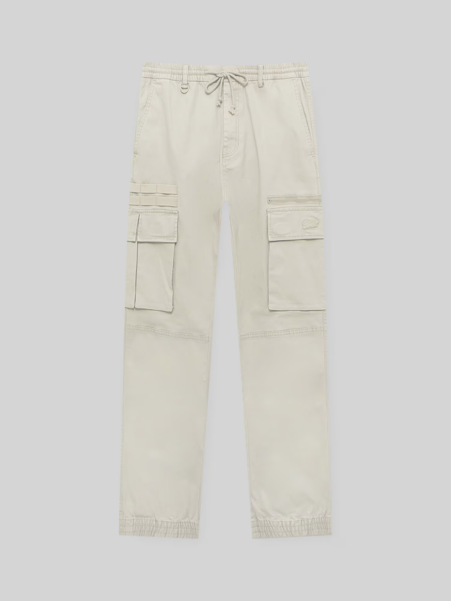 Pull&Bear Pantaloni cu buzunare grej - Pled.ro