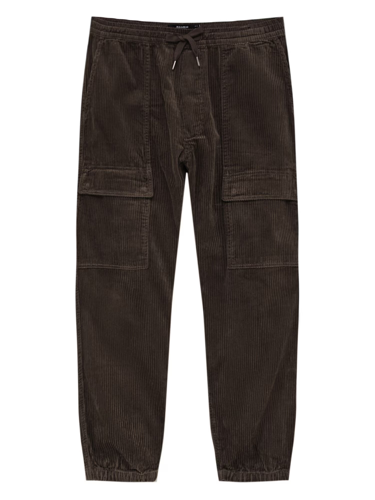 Pull&Bear Pantaloni cu buzunare maro mokka - Pled.ro