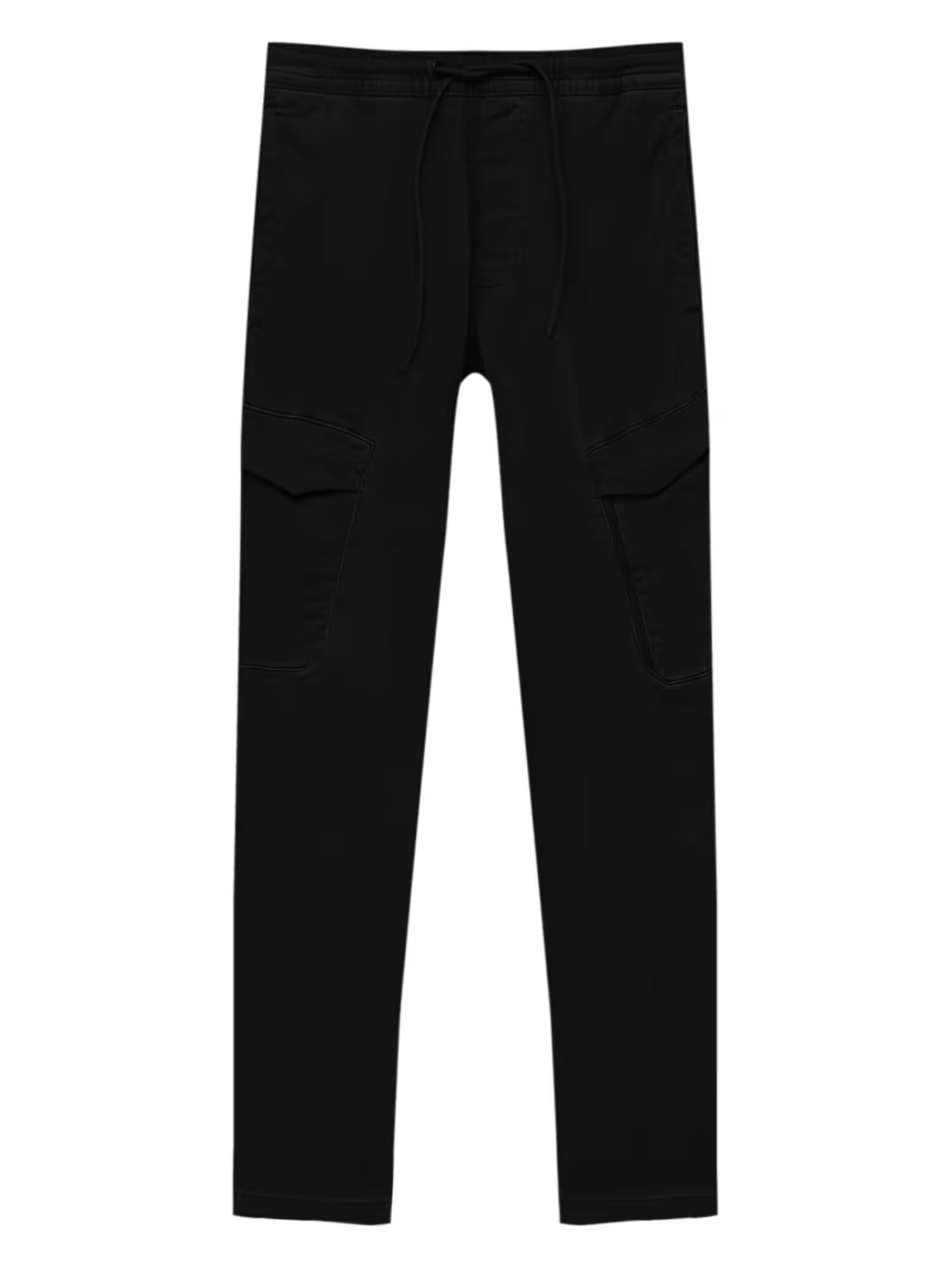 Pull&Bear Pantaloni cu buzunare negru - Pled.ro