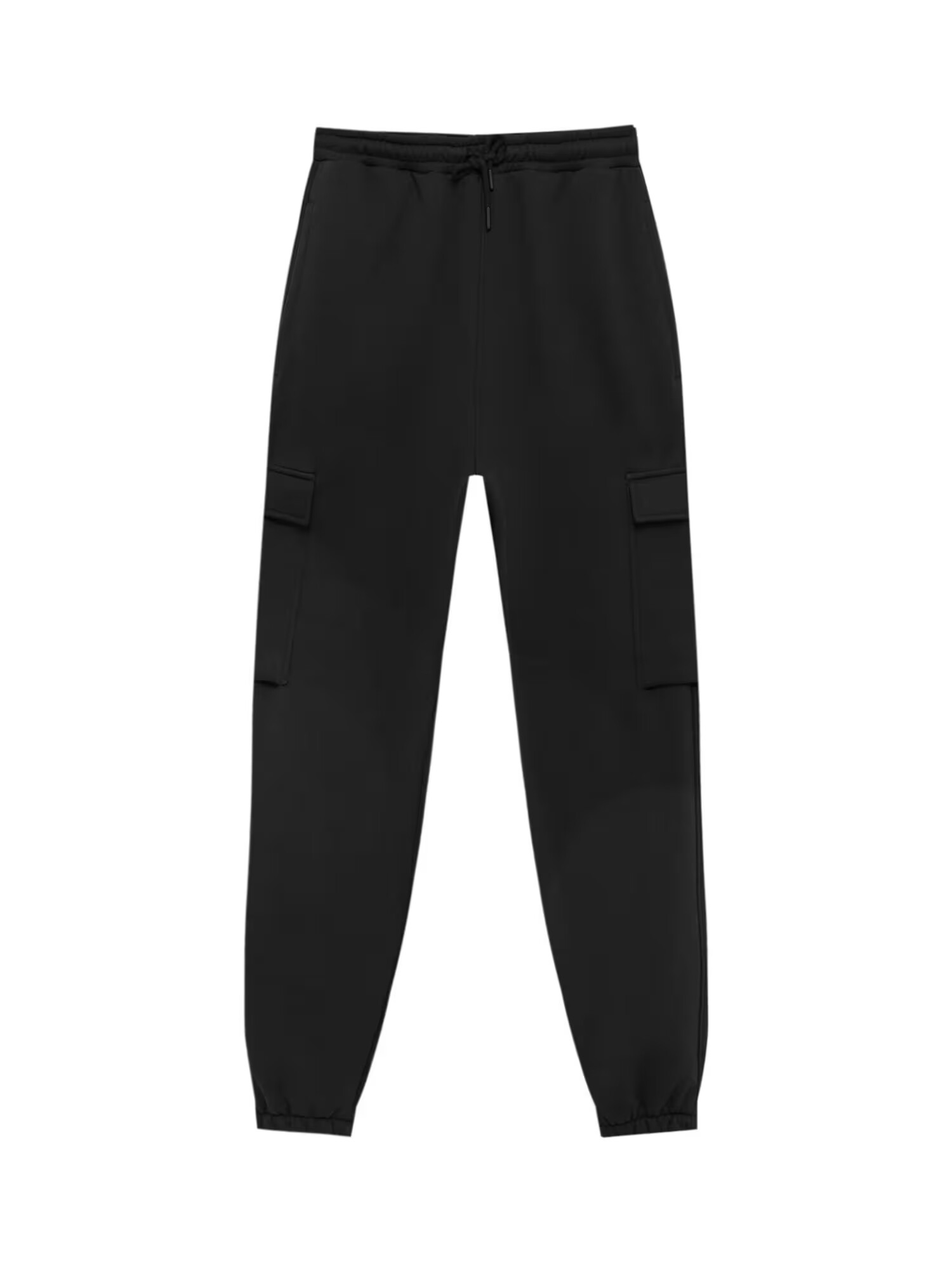 Pull&Bear Pantaloni cu buzunare negru - Pled.ro