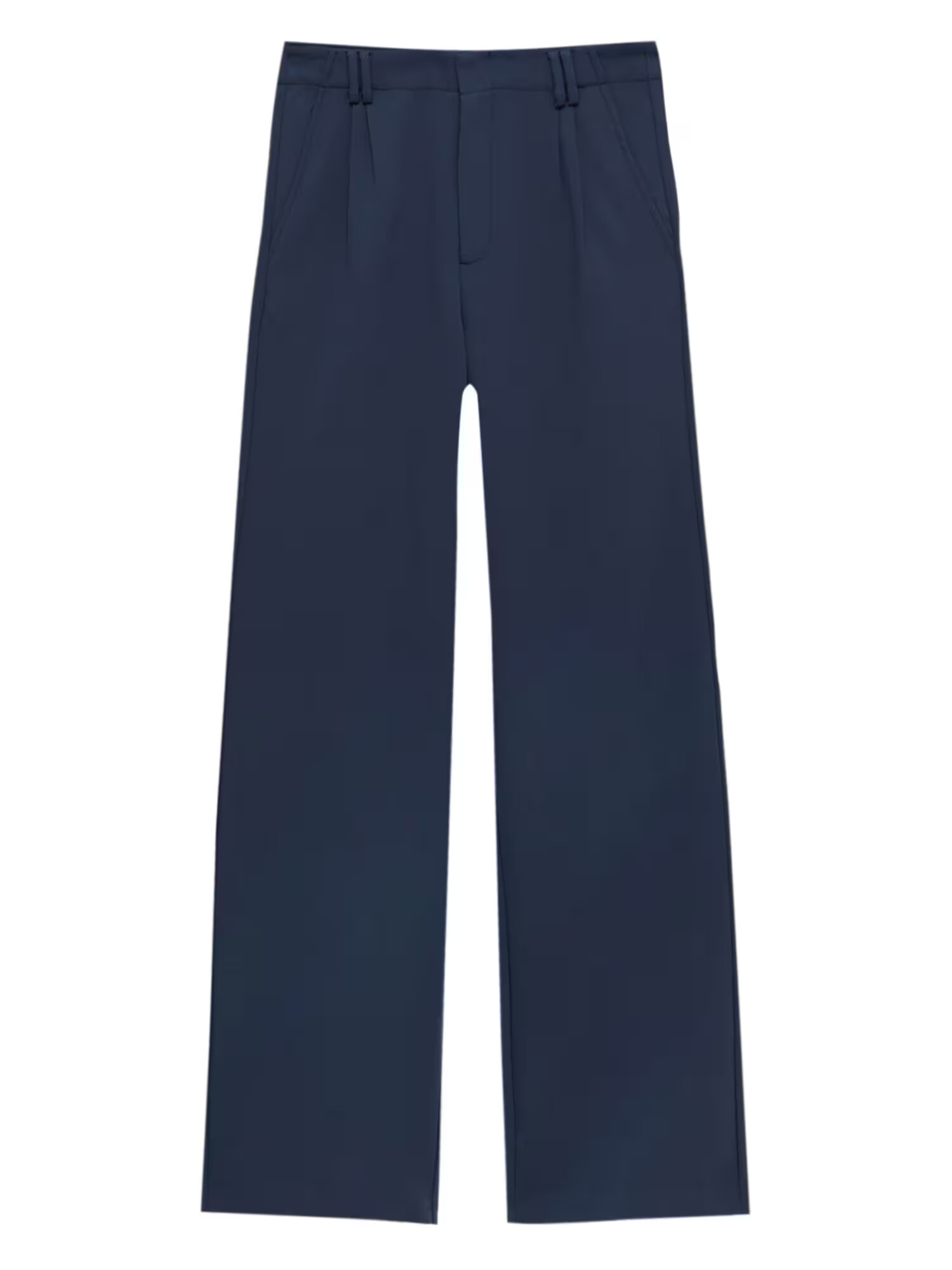 Pull&Bear Pantaloni cutați bleumarin - Pled.ro