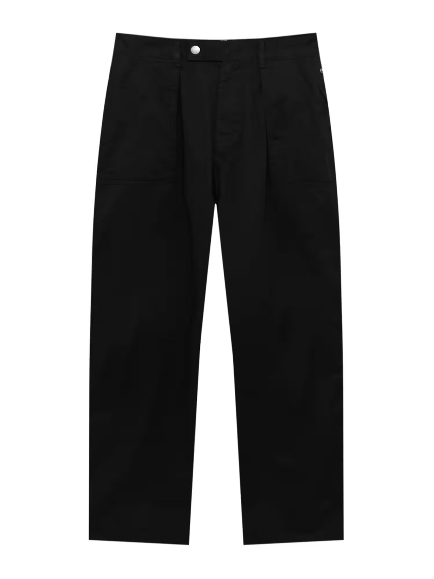 Pull&Bear Pantaloni cutați negru - Pled.ro