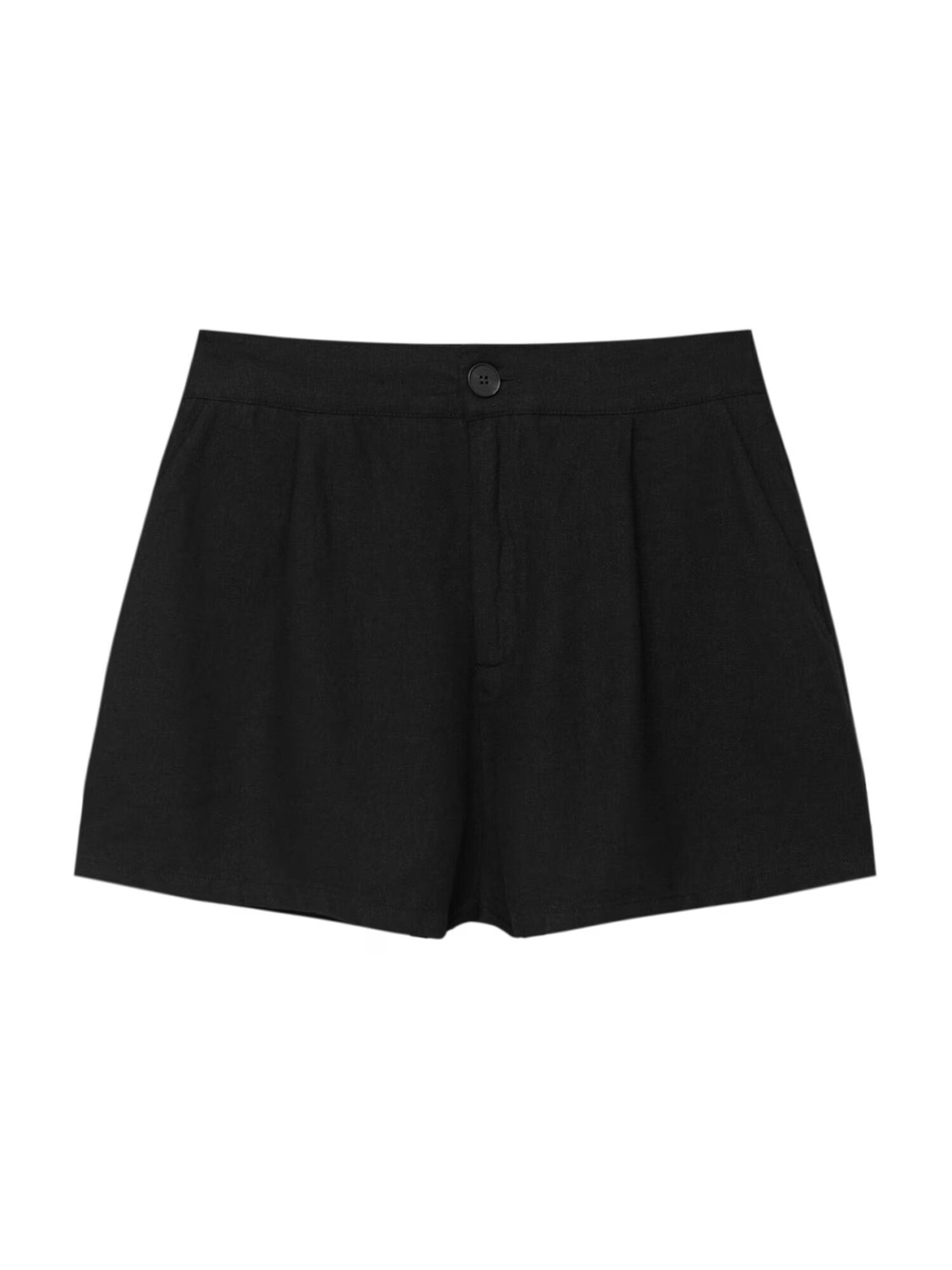 Pull&Bear Pantaloni cutați negru - Pled.ro