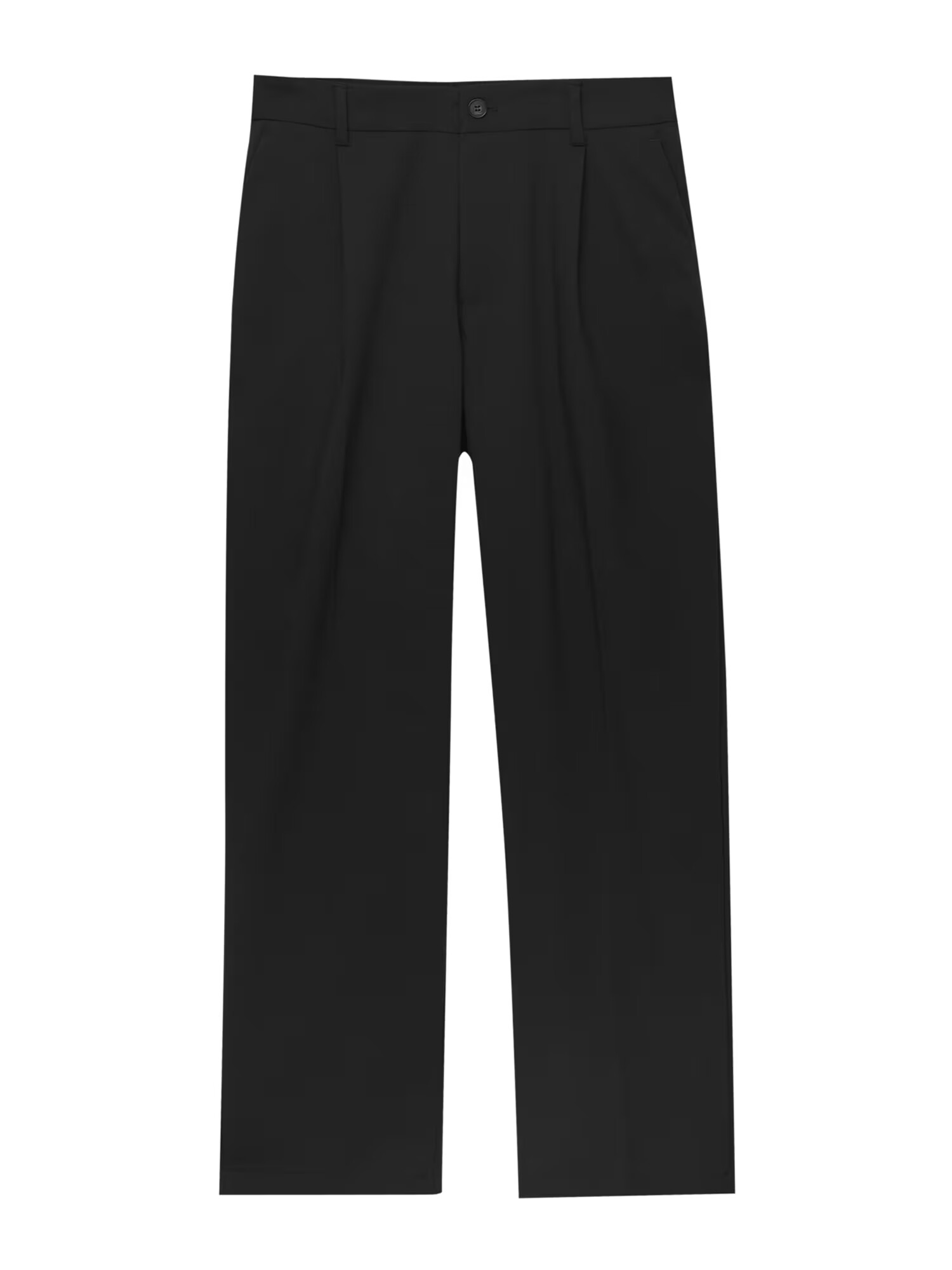 Pull&Bear Pantaloni cutați negru - Pled.ro