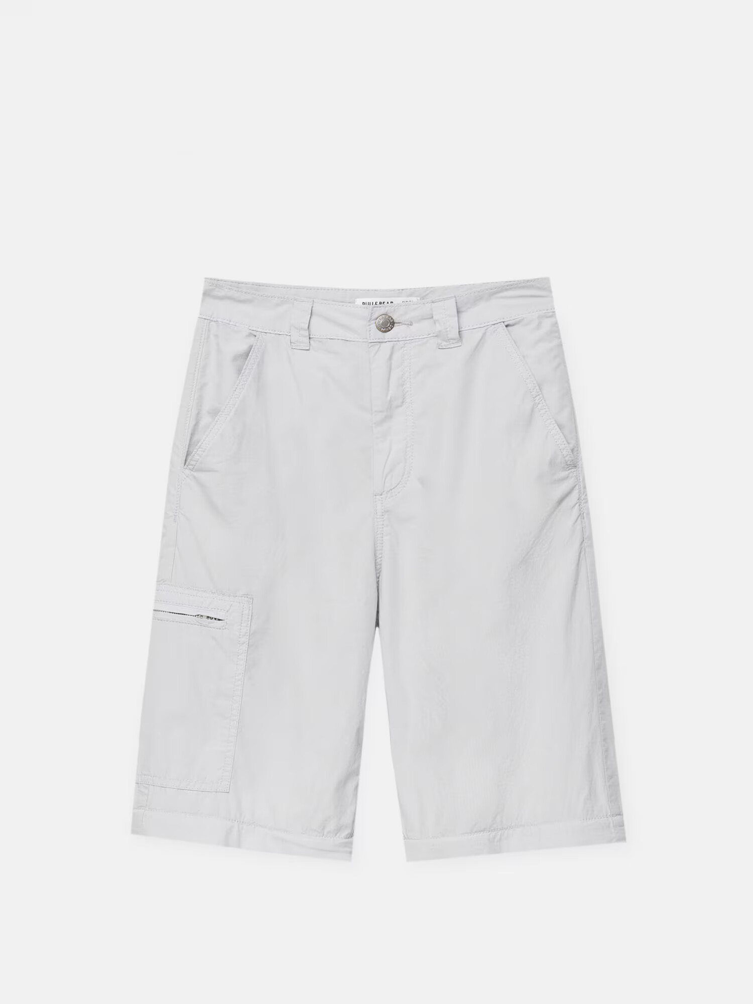 Pull&Bear Pantaloni gri deschis - Pled.ro