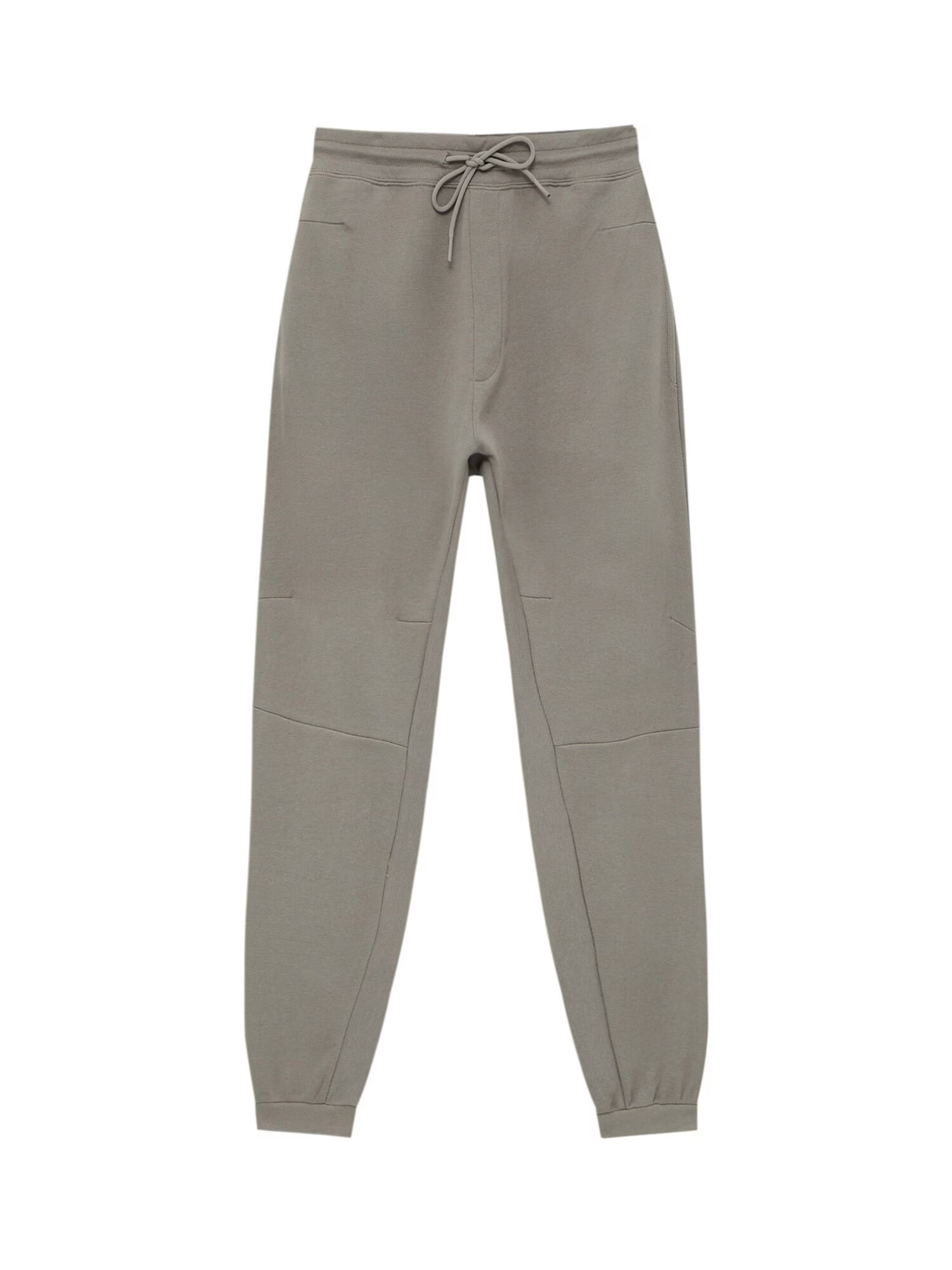 Pull&Bear Pantaloni gri fumuriu - Pled.ro