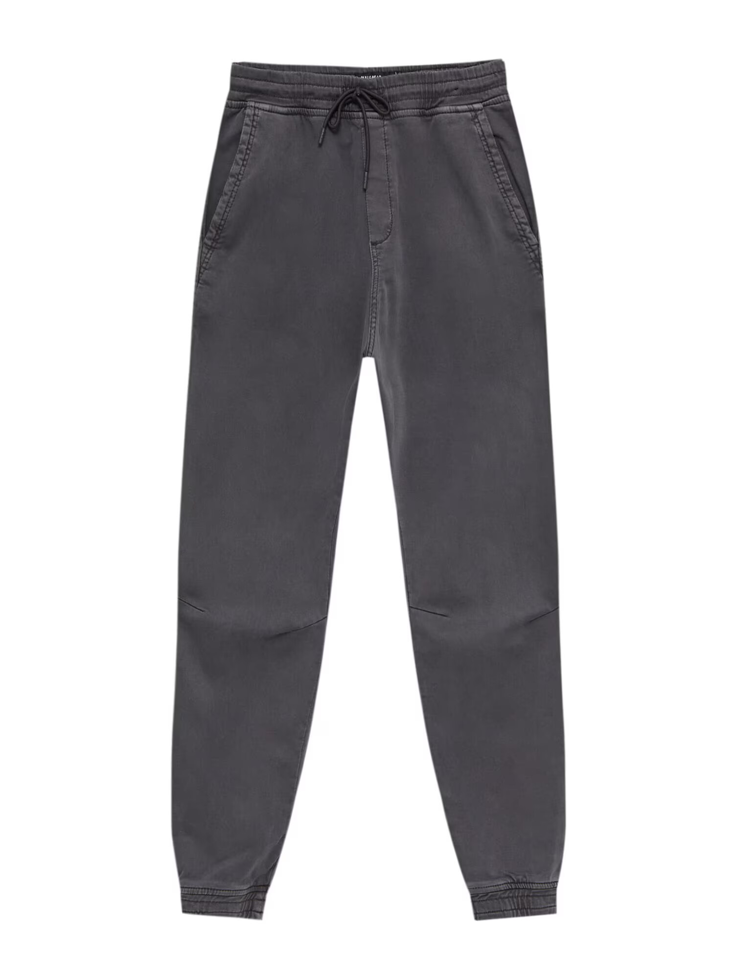 Pull&Bear Pantaloni gri închis - Pled.ro