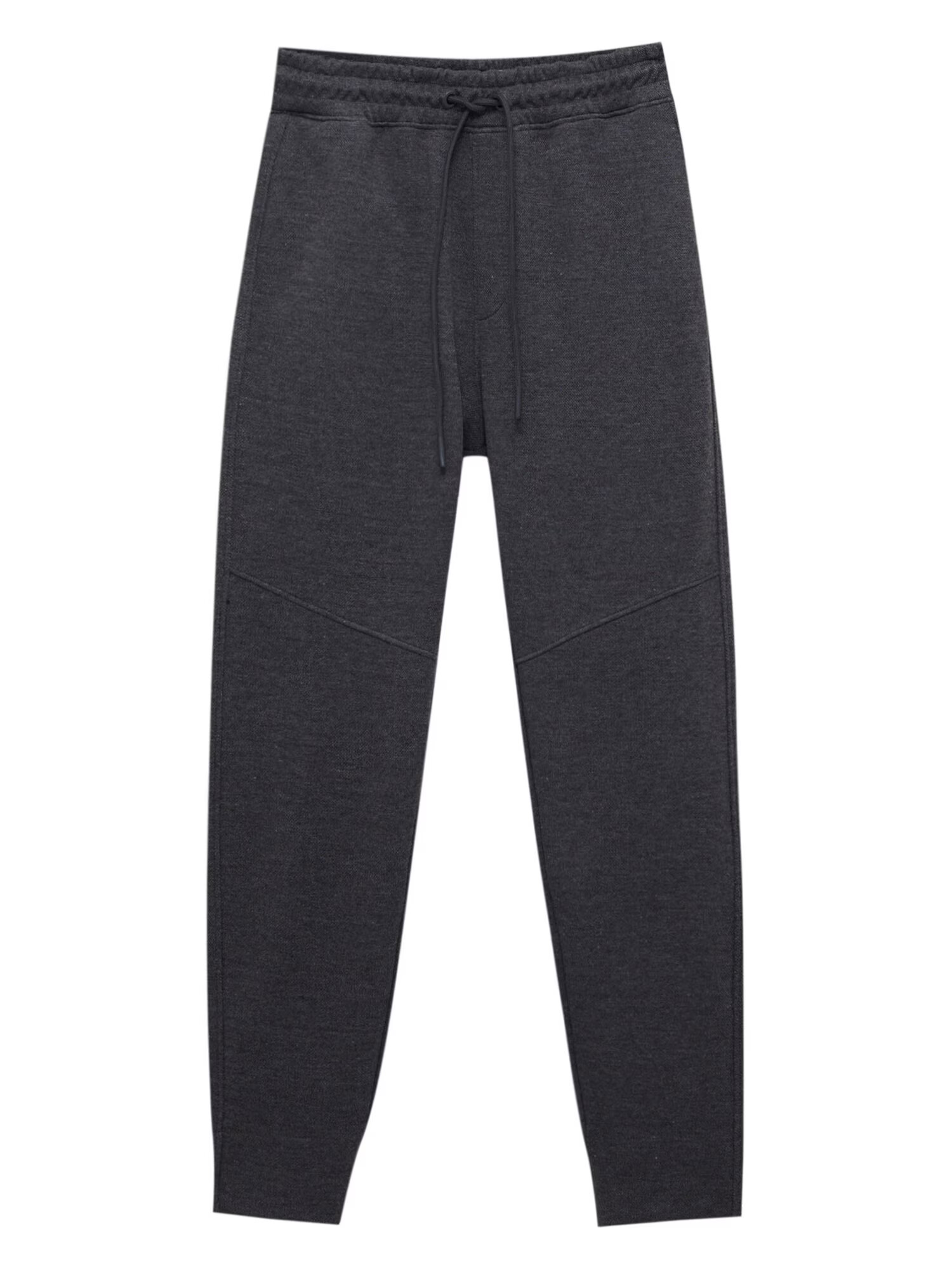 Pull&Bear Pantaloni gri metalic - Pled.ro