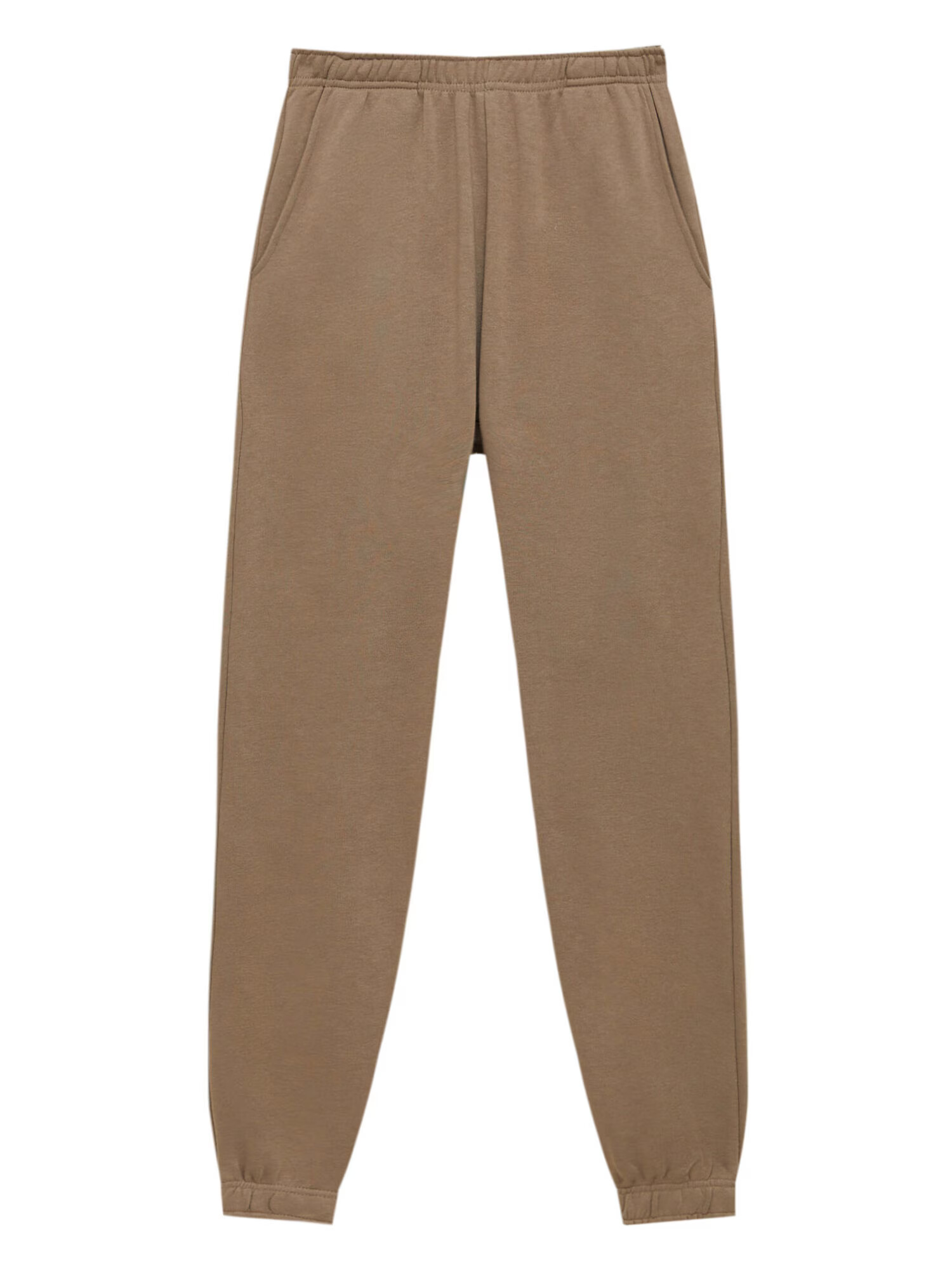 Pull&Bear Pantaloni gri taupe - Pled.ro