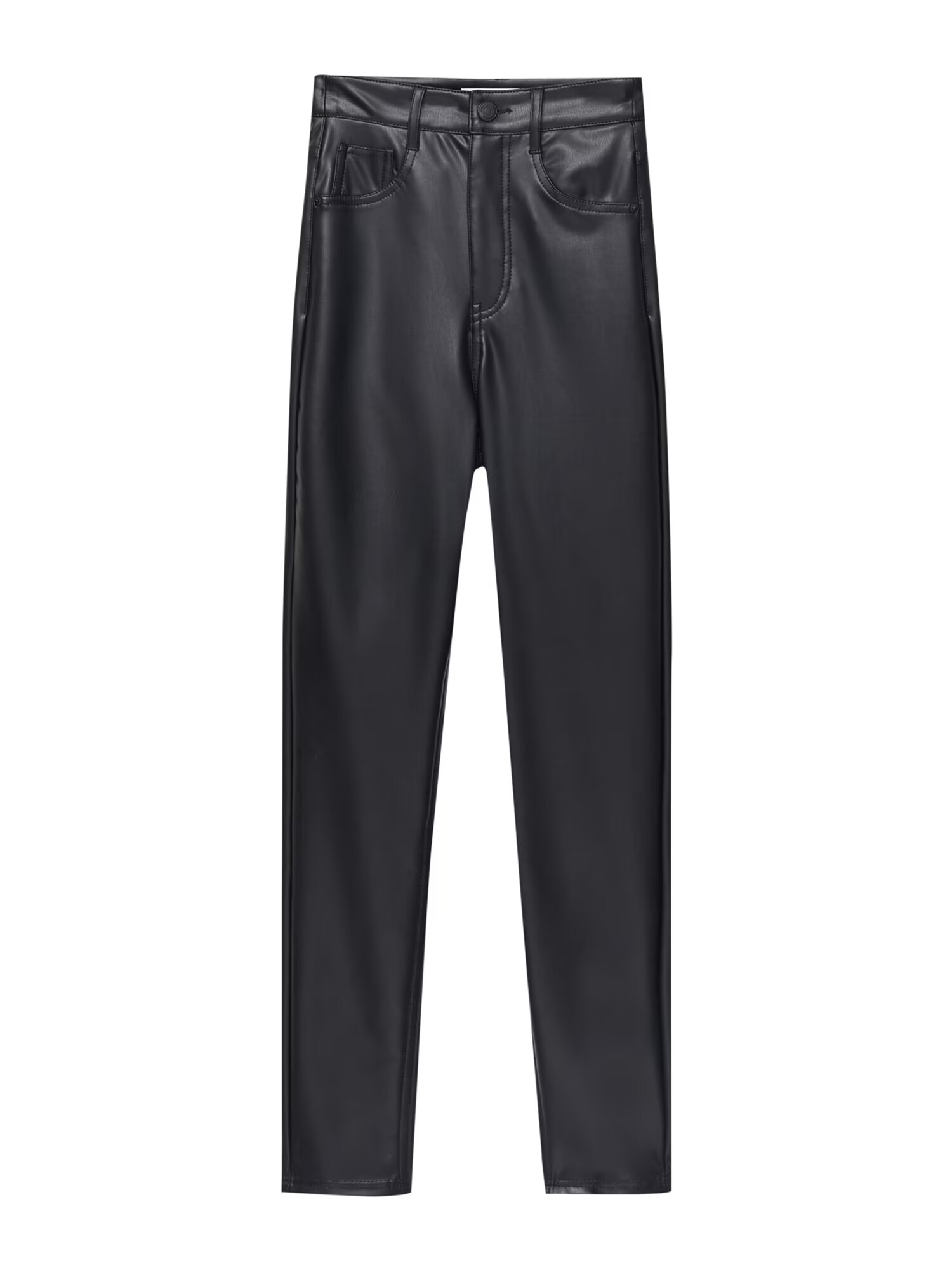 Pull&Bear Pantaloni negru - Pled.ro