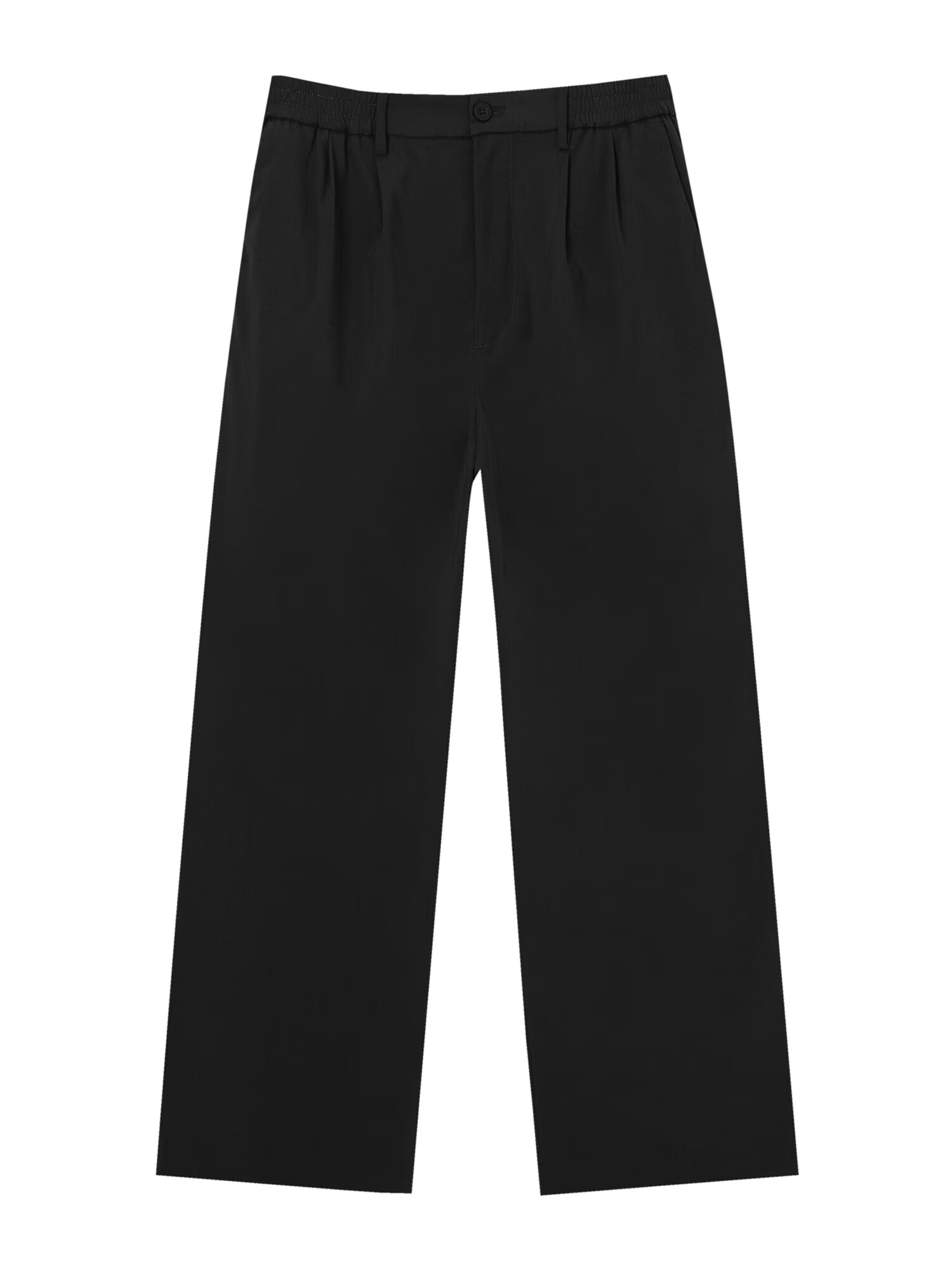 Pull&Bear Pantaloni negru - Pled.ro