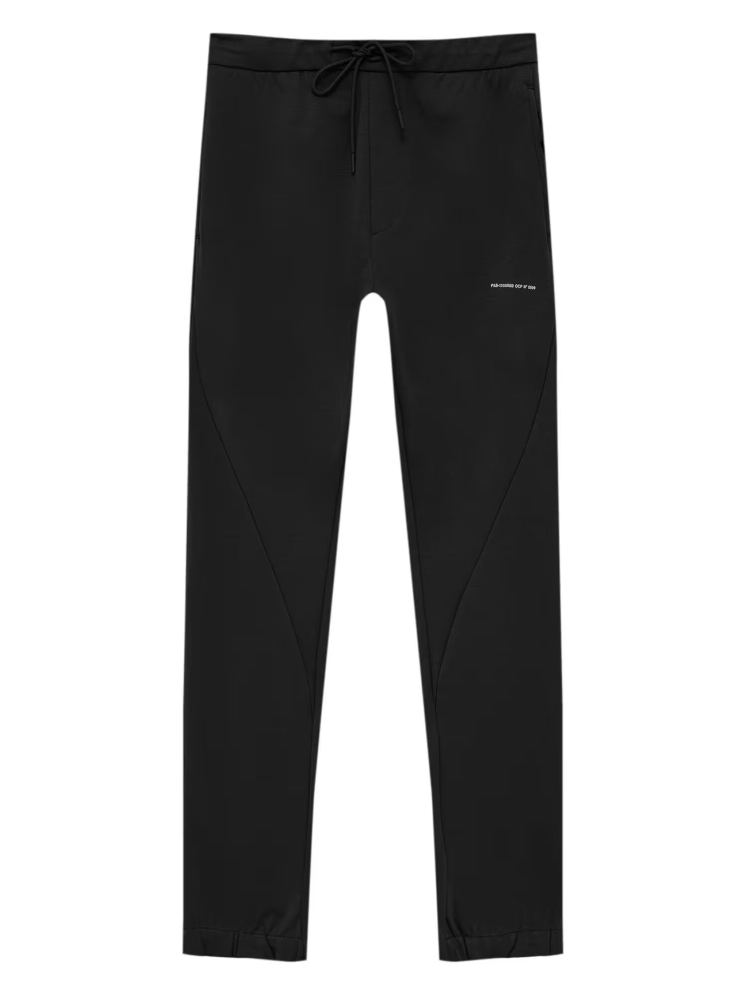 Pull&Bear Pantaloni negru / alb - Pled.ro