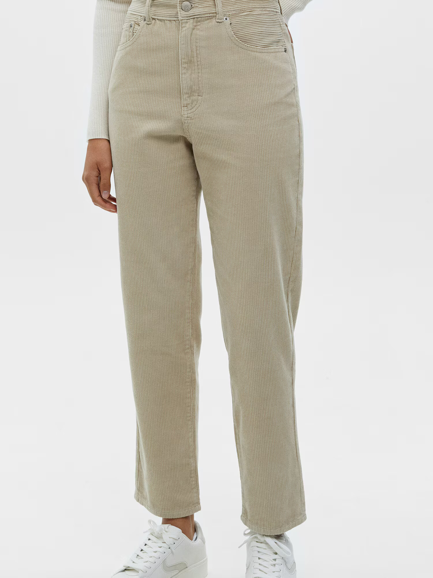 Pull&Bear Pantaloni nisipiu - Pled.ro