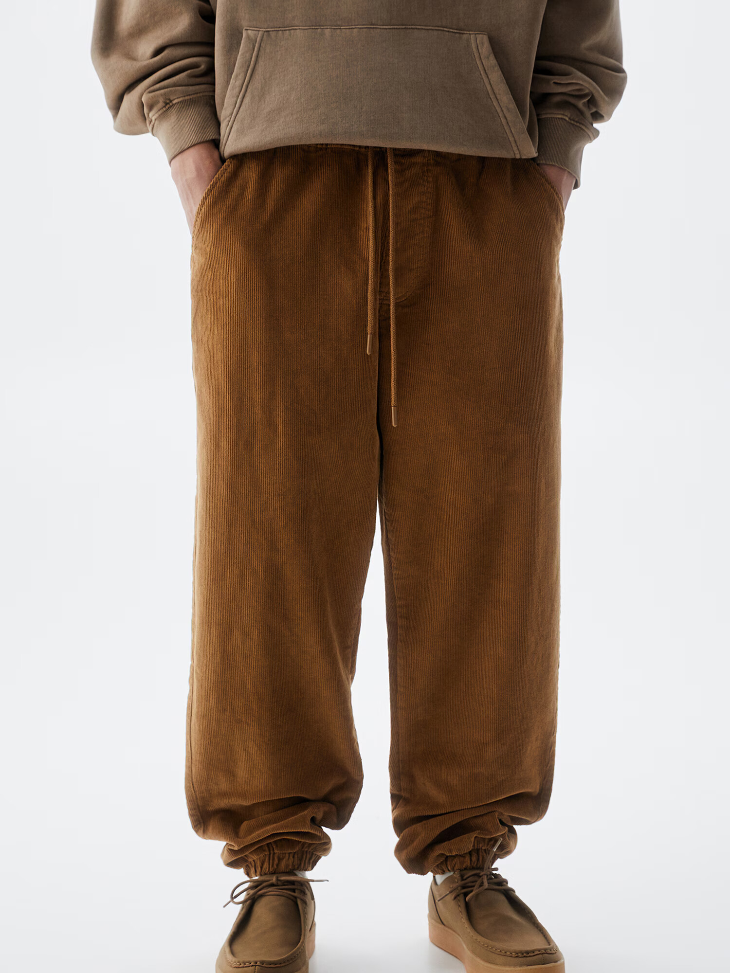 Pull&Bear Pantaloni ombră - Pled.ro