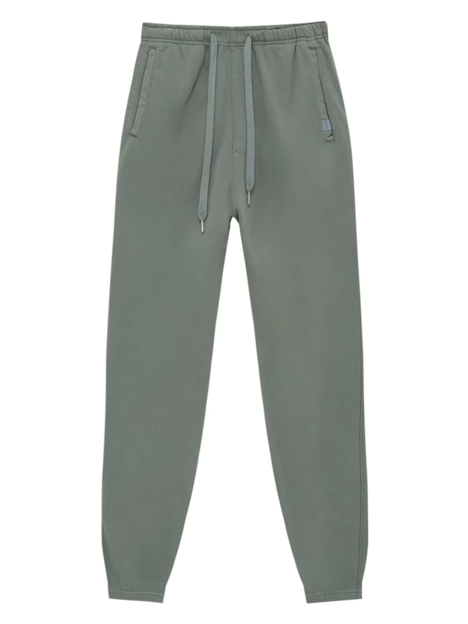 Pull&Bear Pantaloni verde - Pled.ro