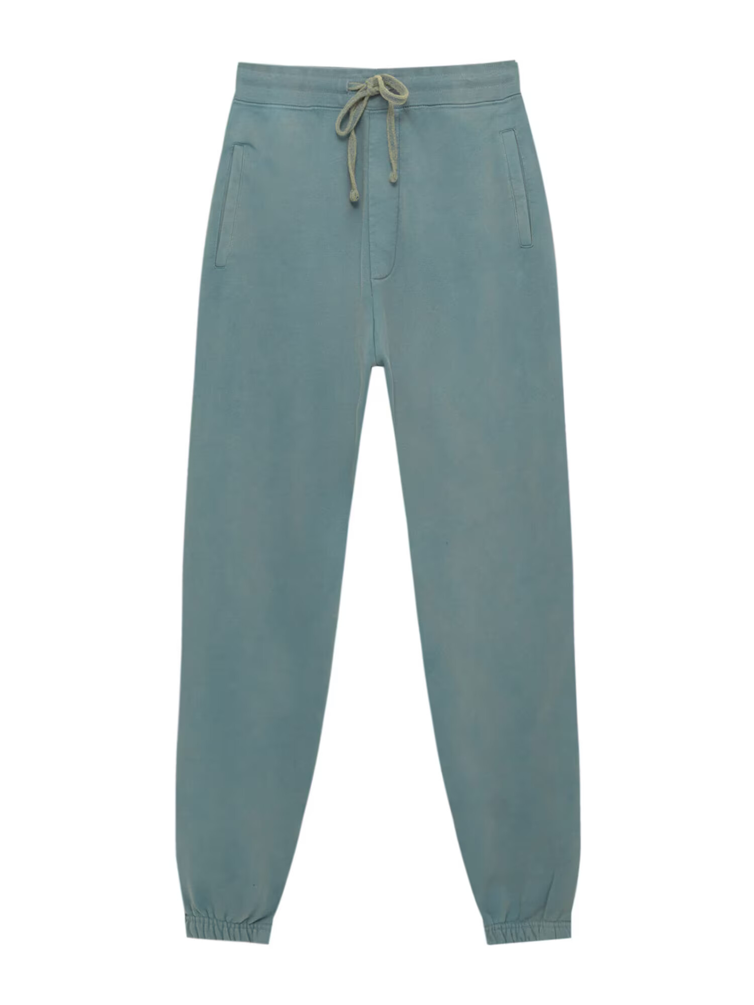 Pull&Bear Pantaloni verde - Pled.ro