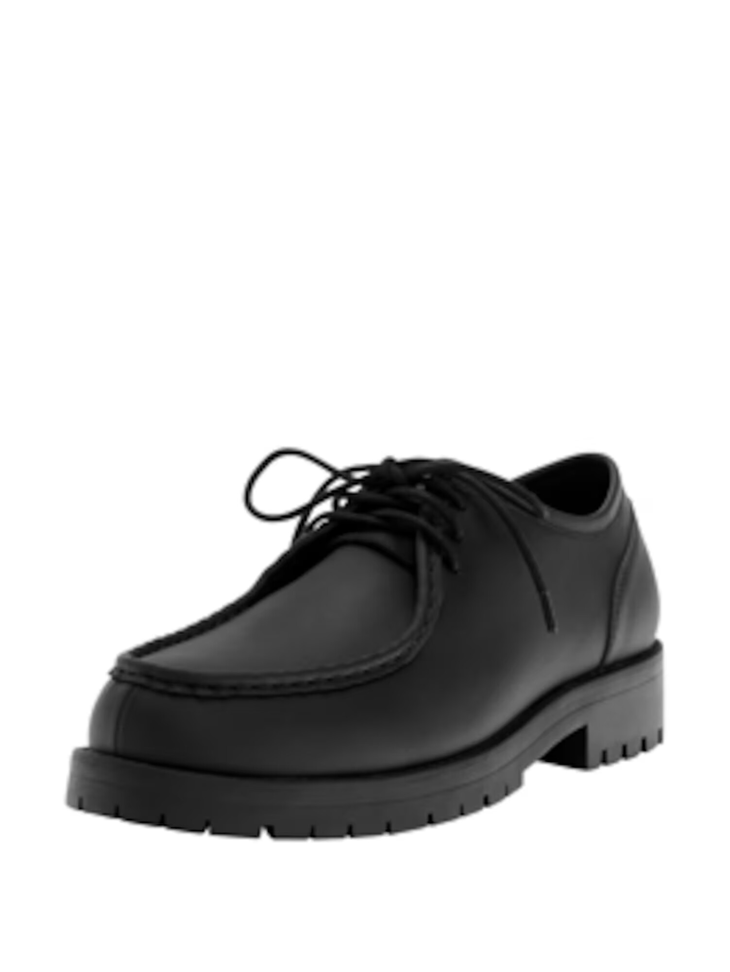 Pull&Bear Pantofi cu șireturi negru - Pled.ro