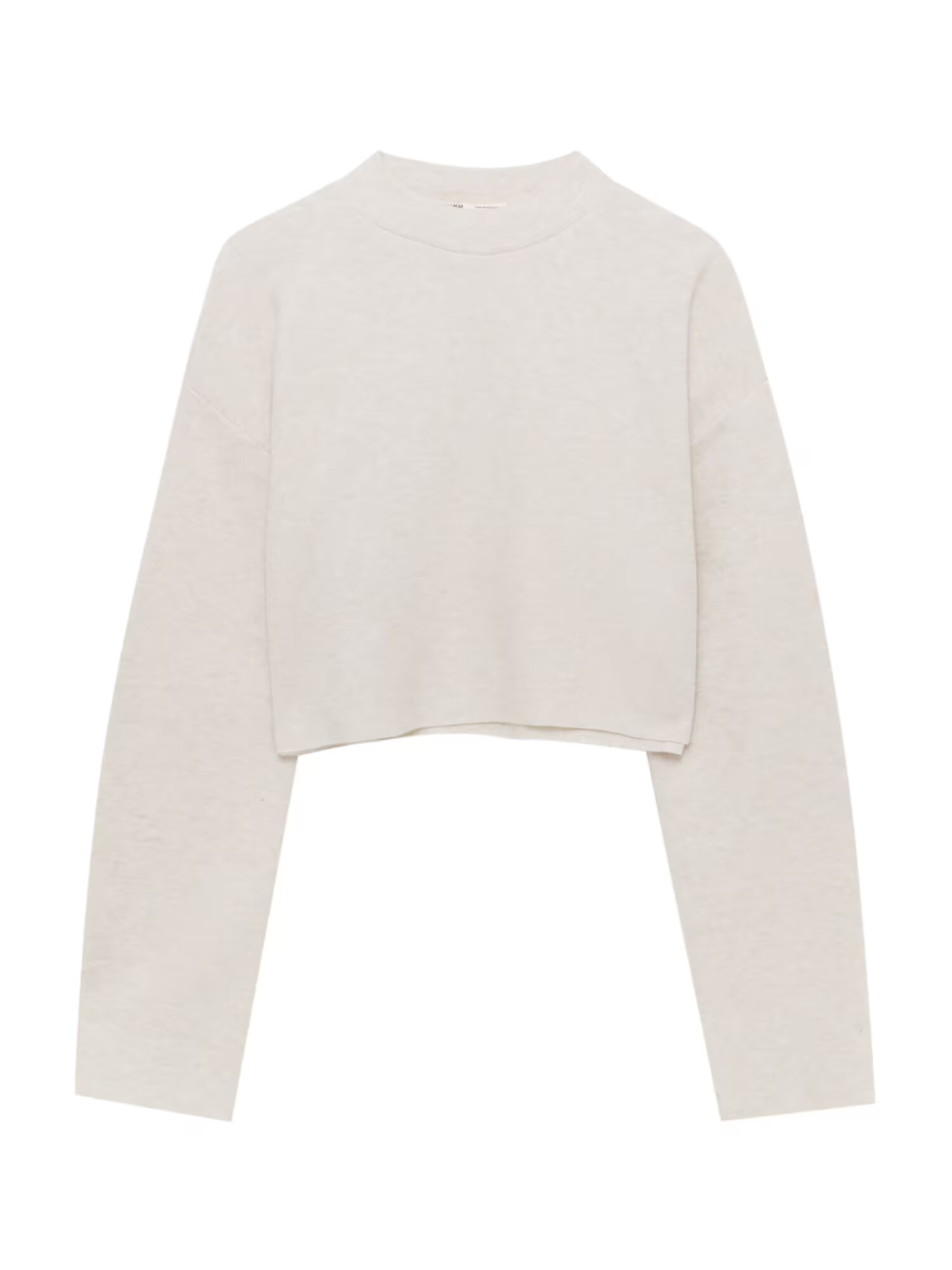 Pull&Bear Pulover alb natural - Pled.ro