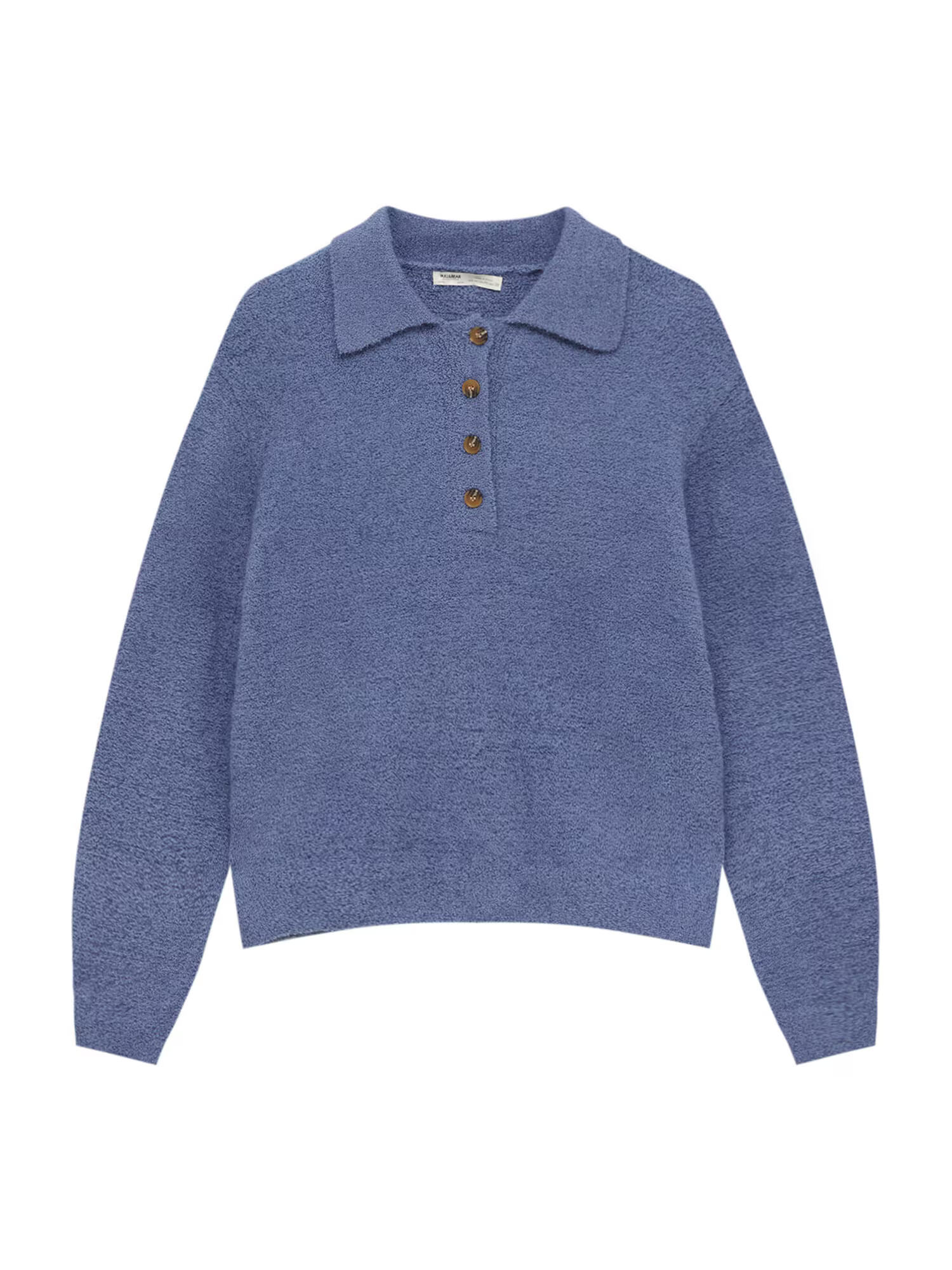 Pull&Bear Pulover albastru violet - Pled.ro