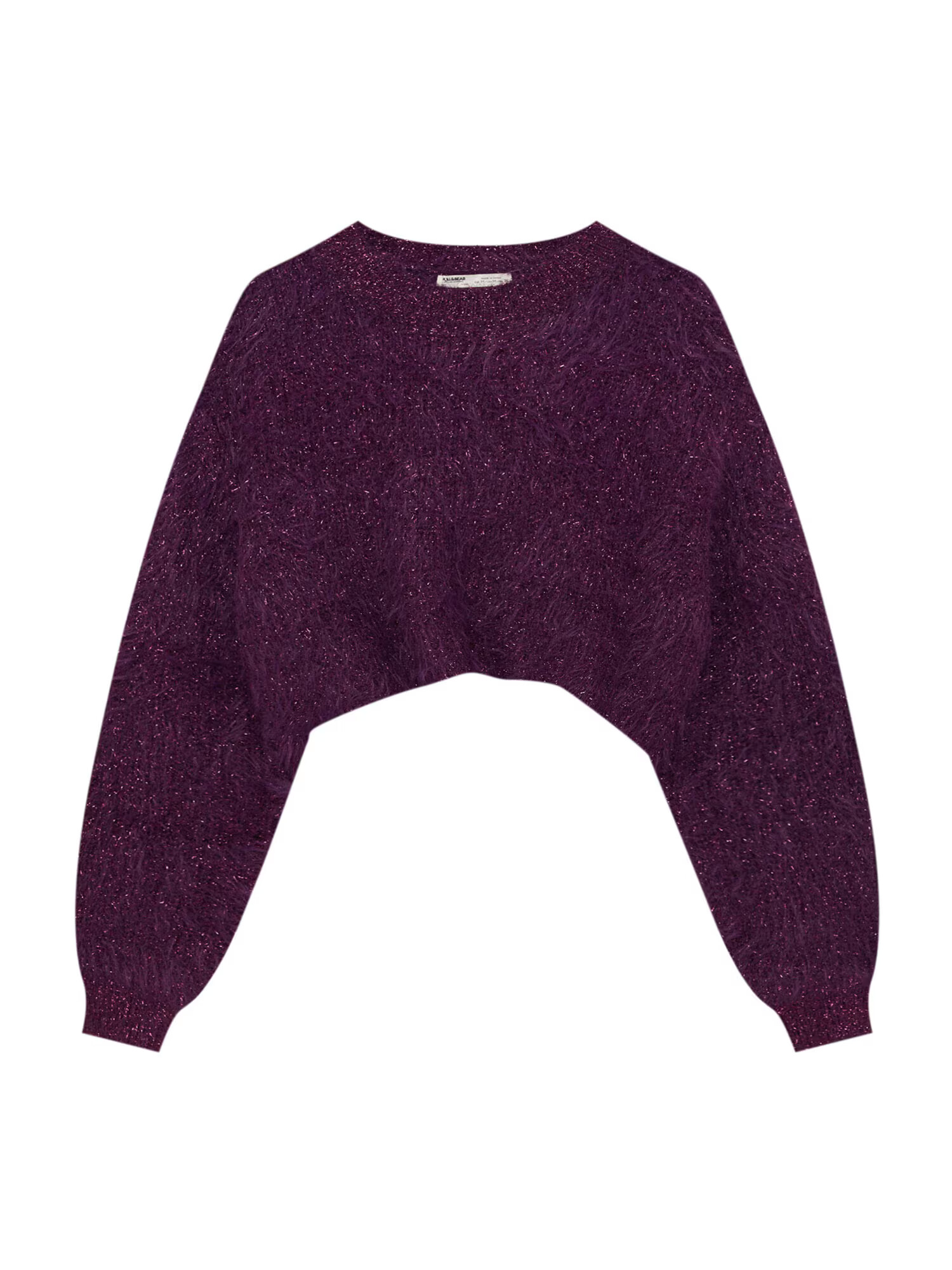 Pull&Bear Pulover albastru violet - Pled.ro