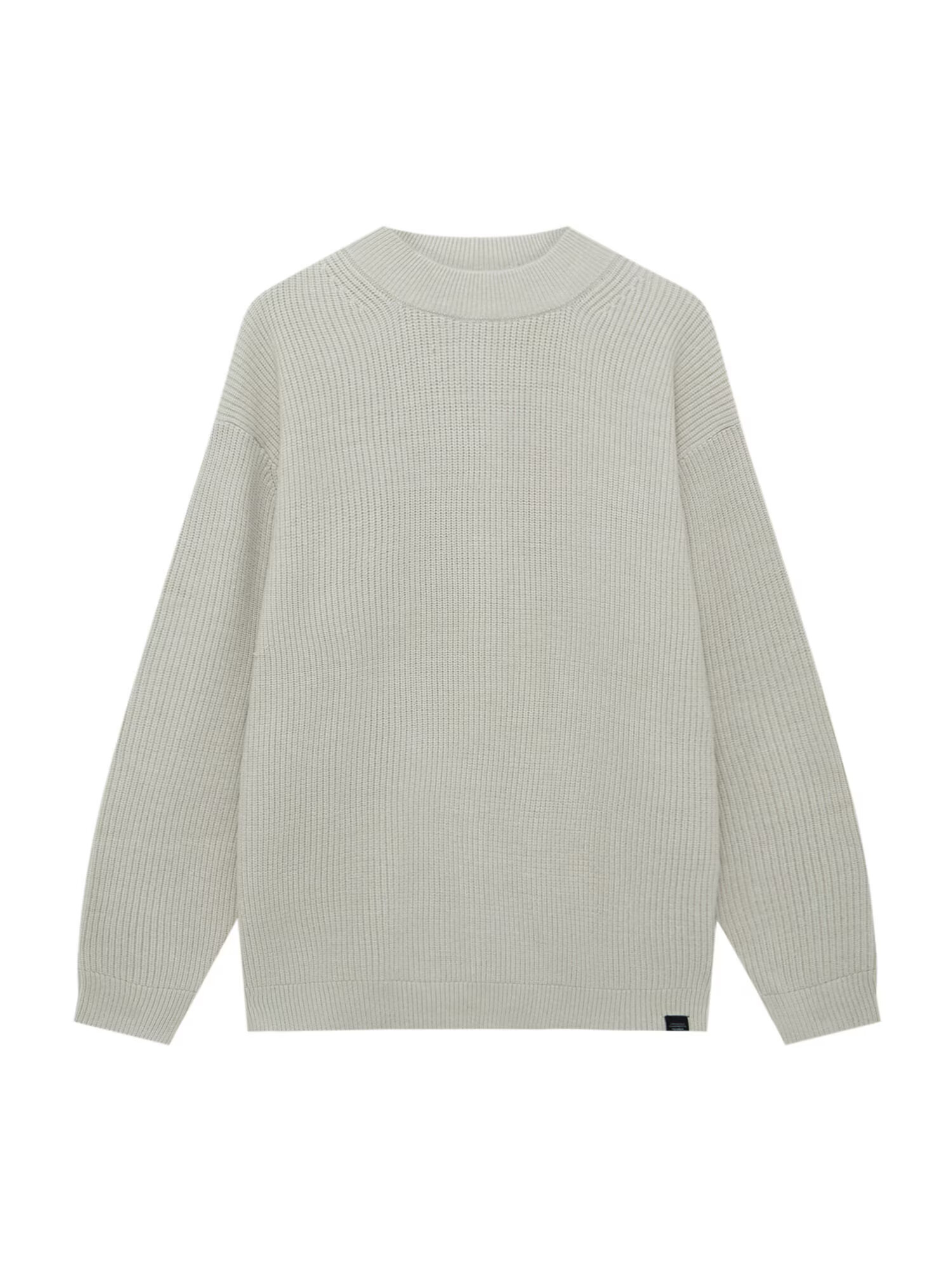 Pull&Bear Pulover crem - Pled.ro