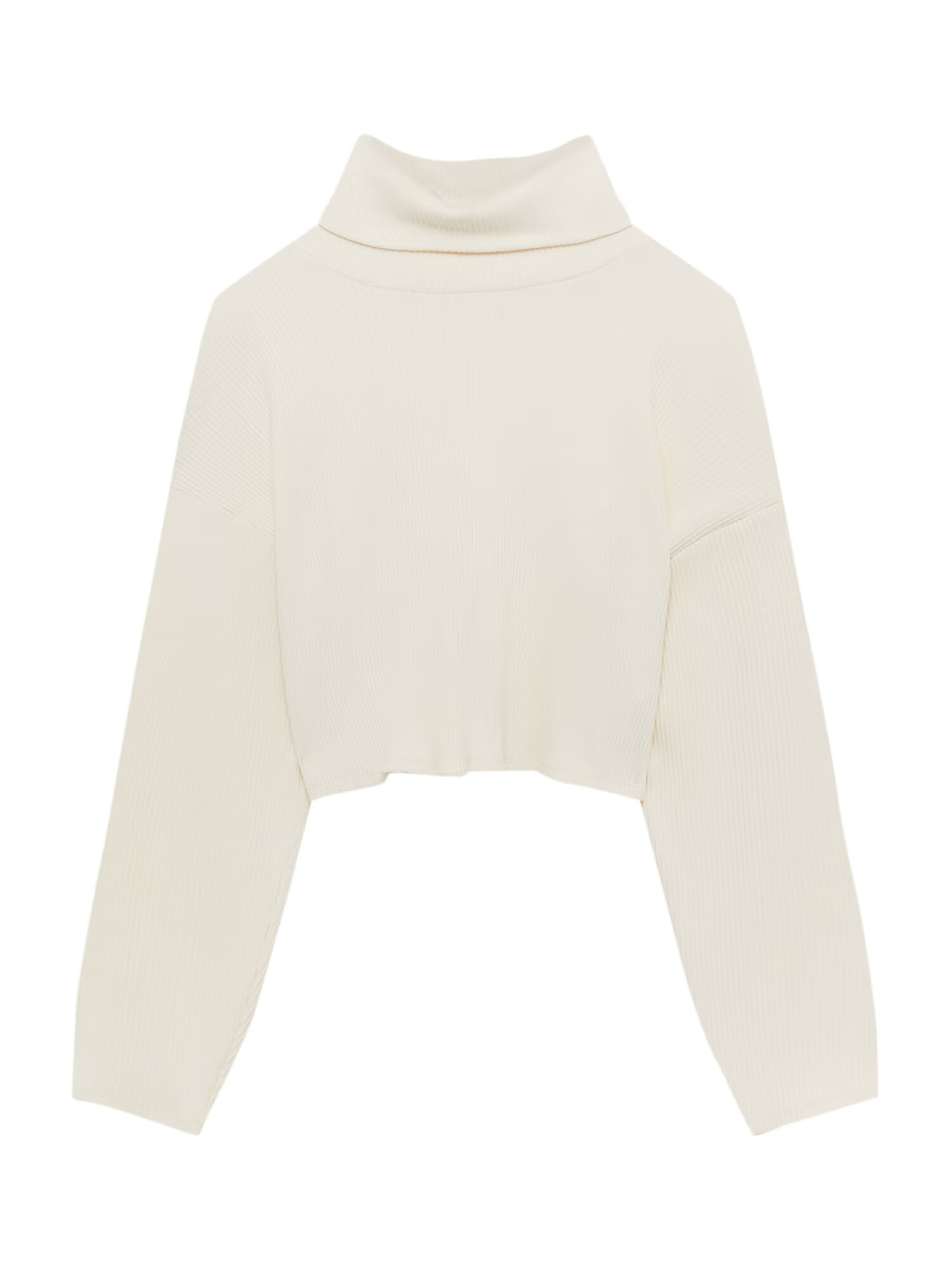 Pull&Bear Pulover crem - Pled.ro