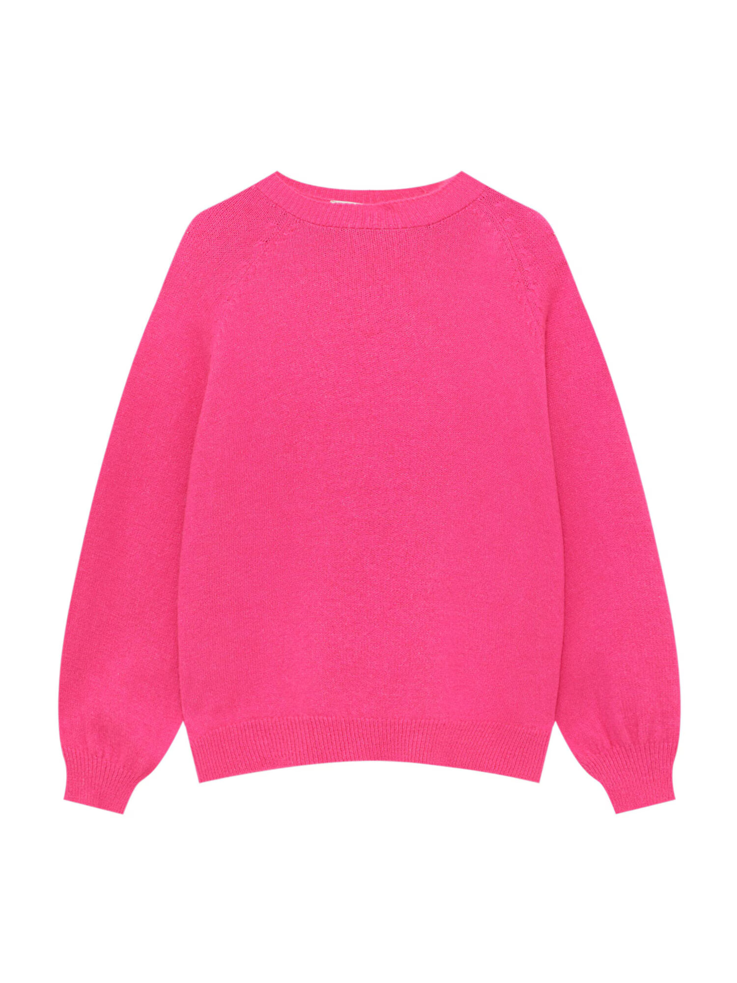 Pull&Bear Pulover fucsia - Pled.ro