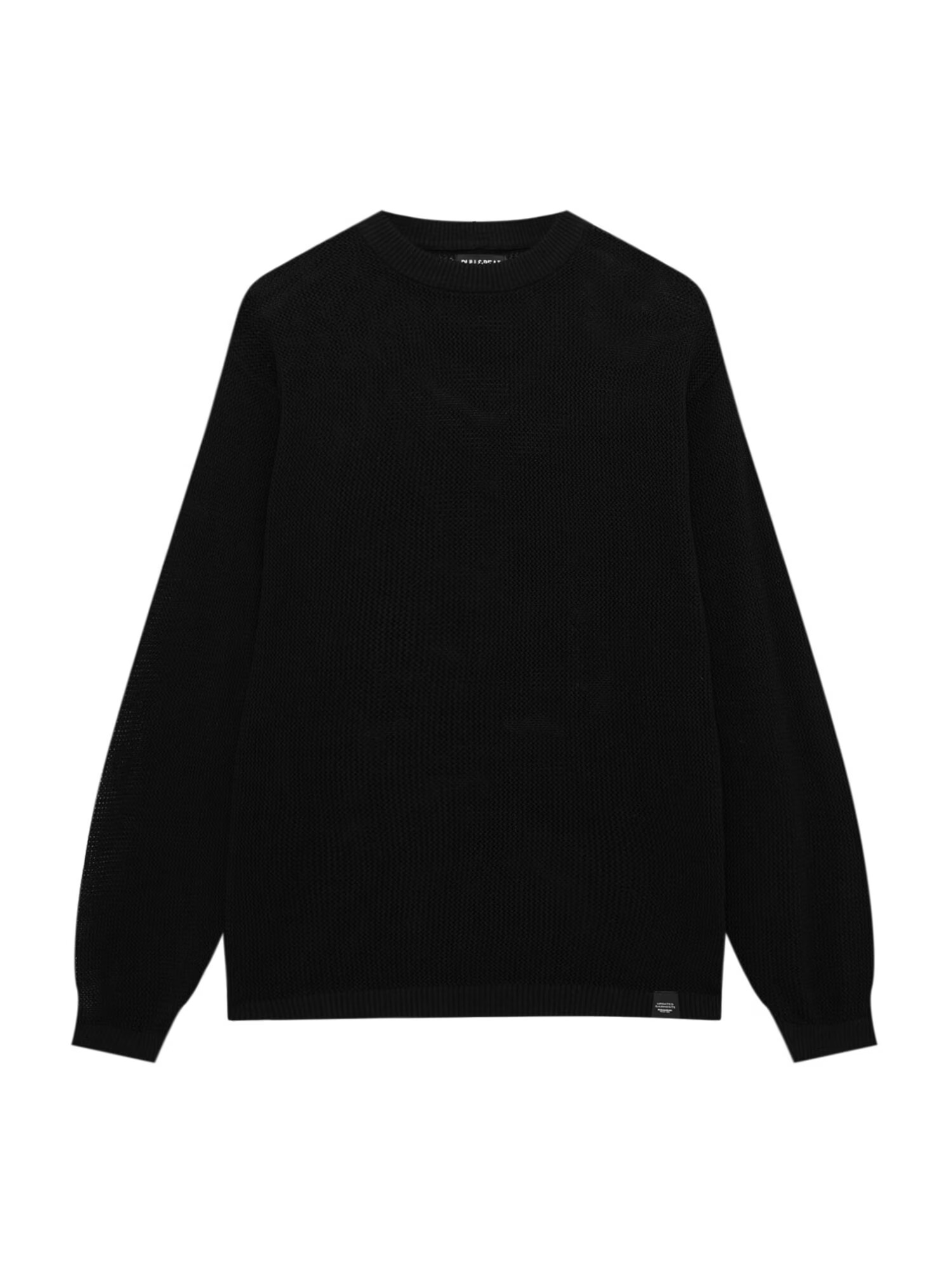 Pull&Bear Pulover negru - Pled.ro