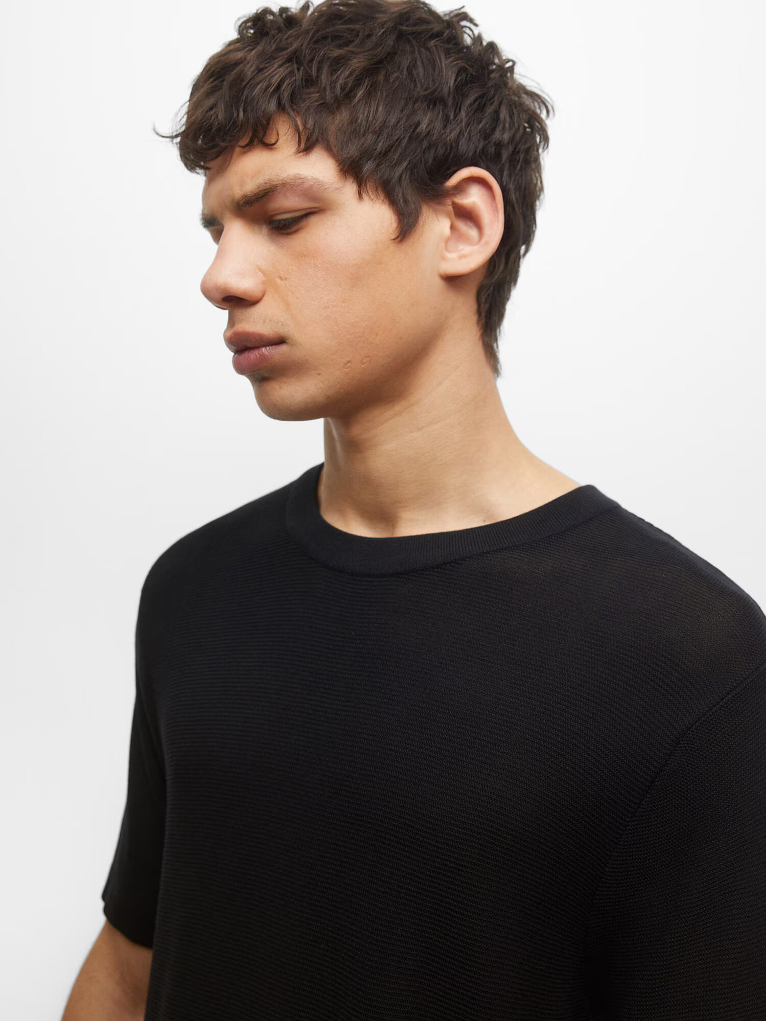 Pull&Bear Tricou negru - Pled.ro