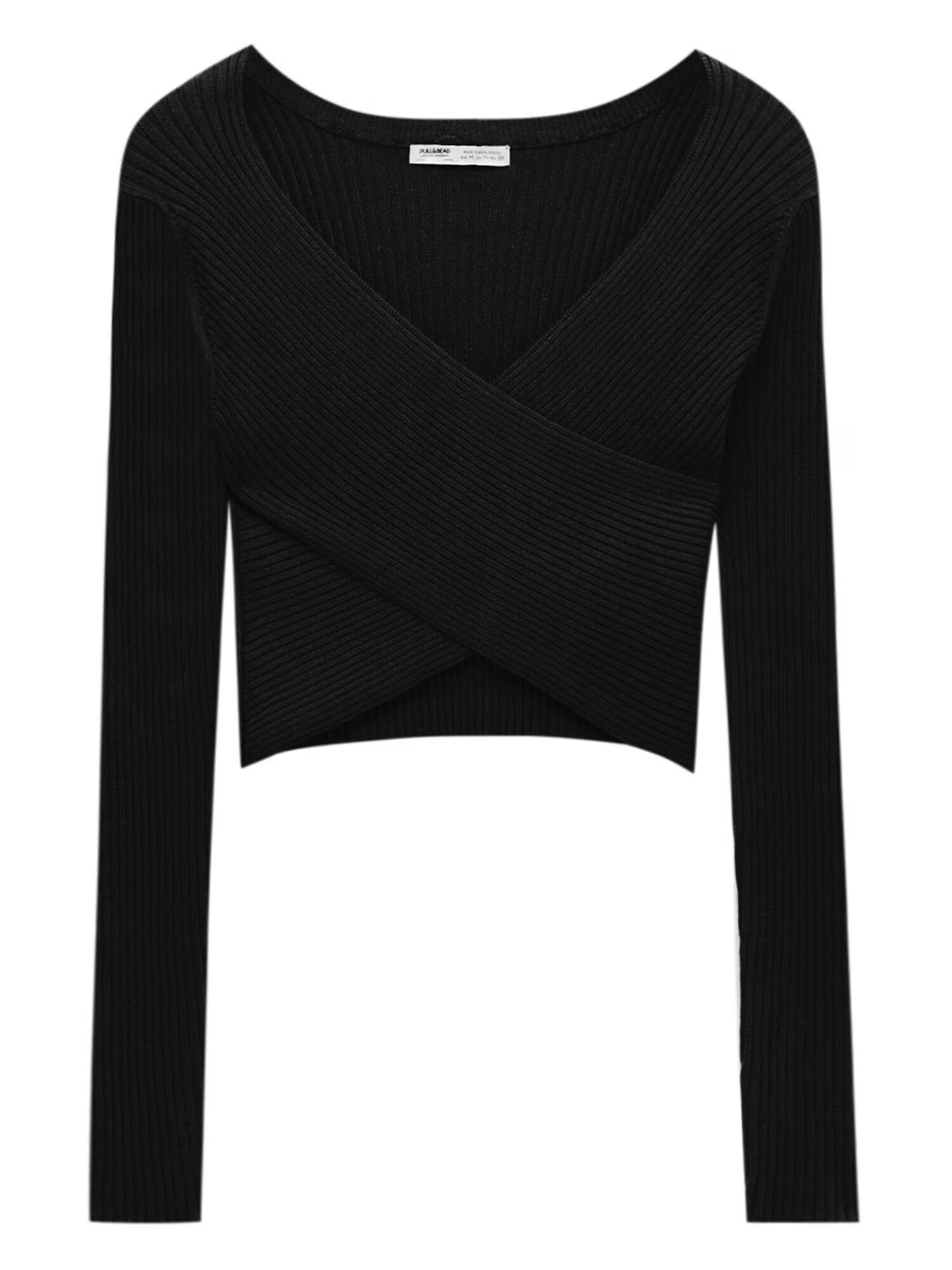 Pull&Bear Pulover negru - Pled.ro