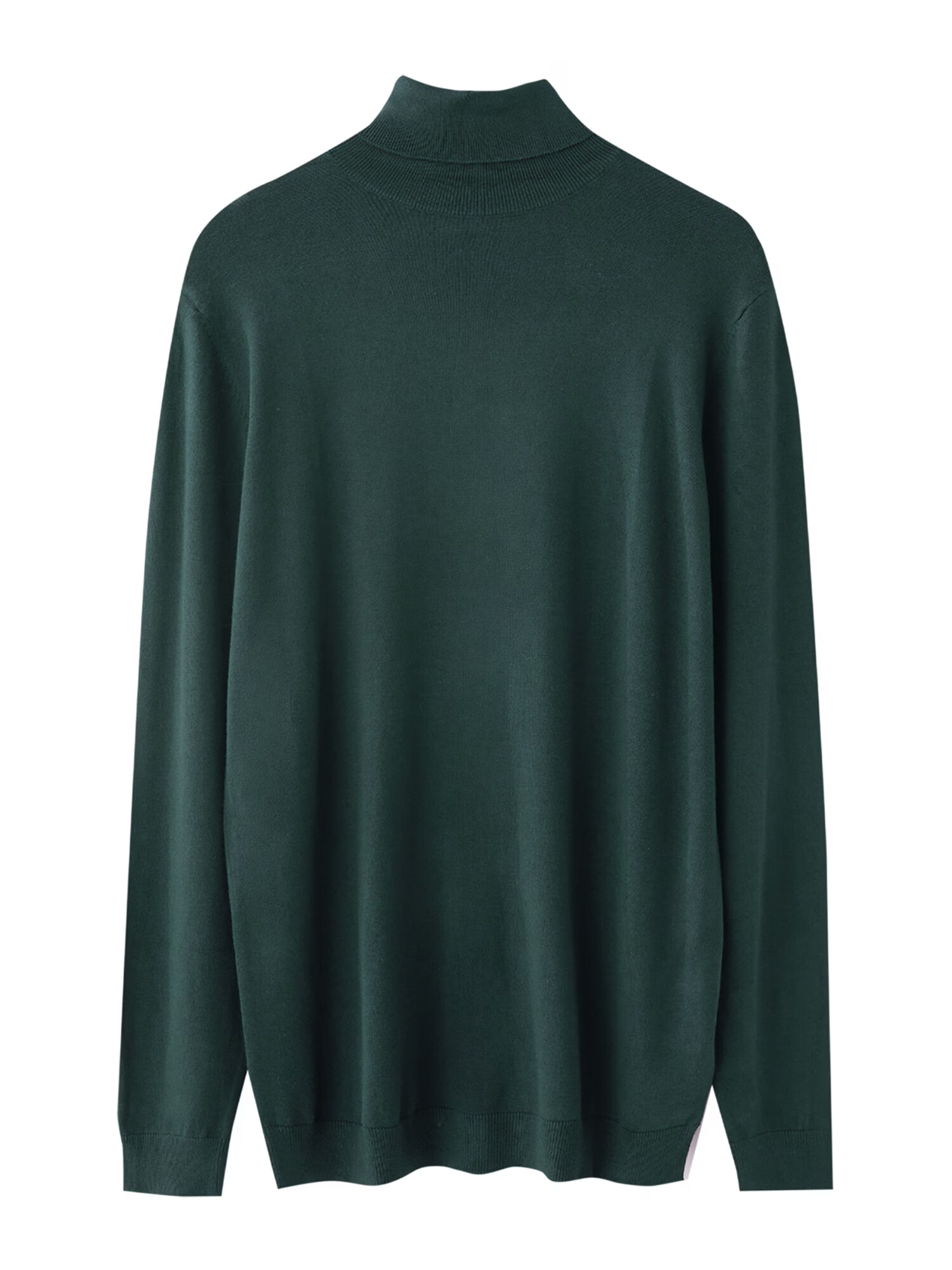 Pull&Bear Pulover verde închis - Pled.ro