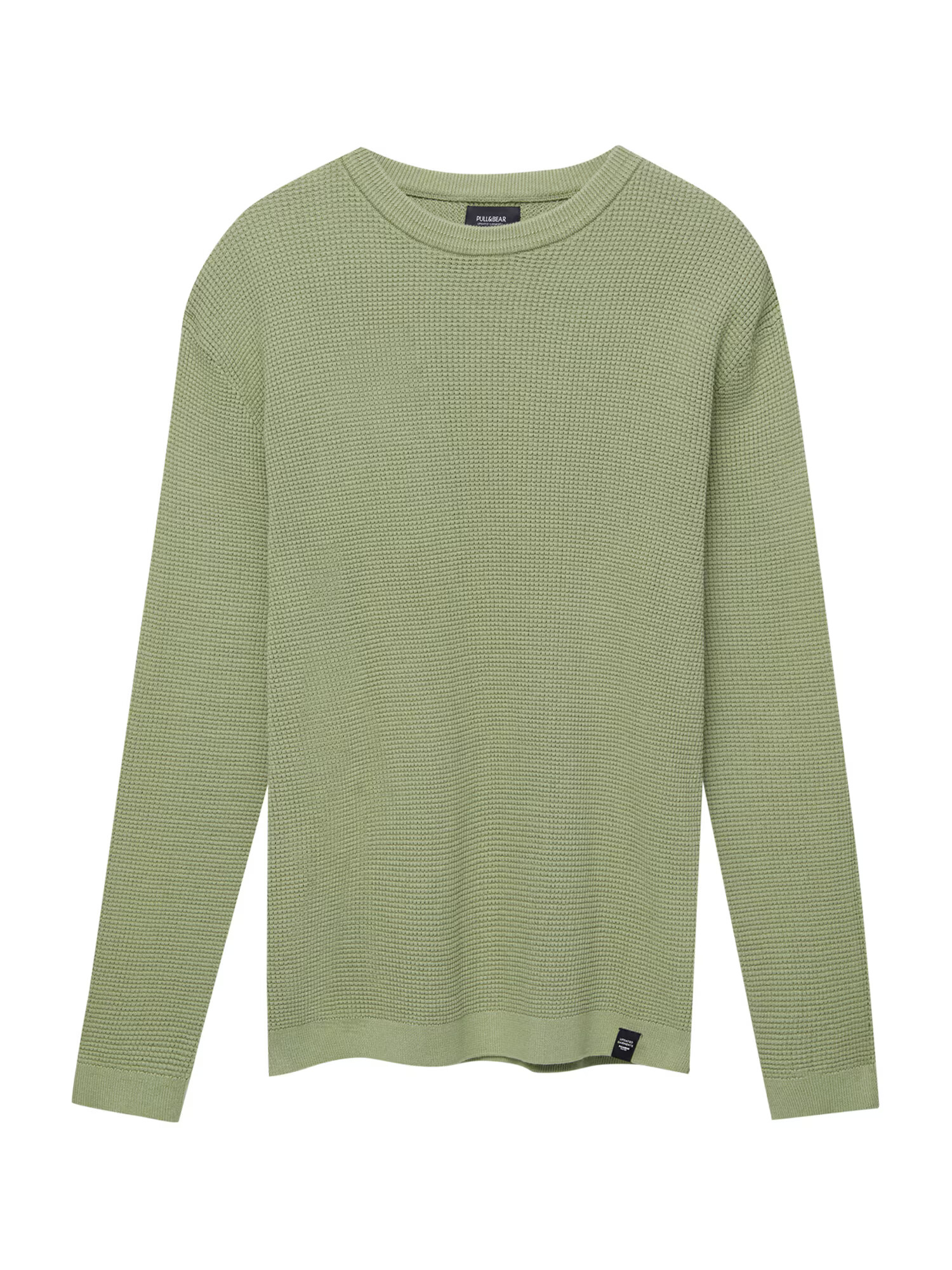 Pull&Bear Pulover verde măr - Pled.ro