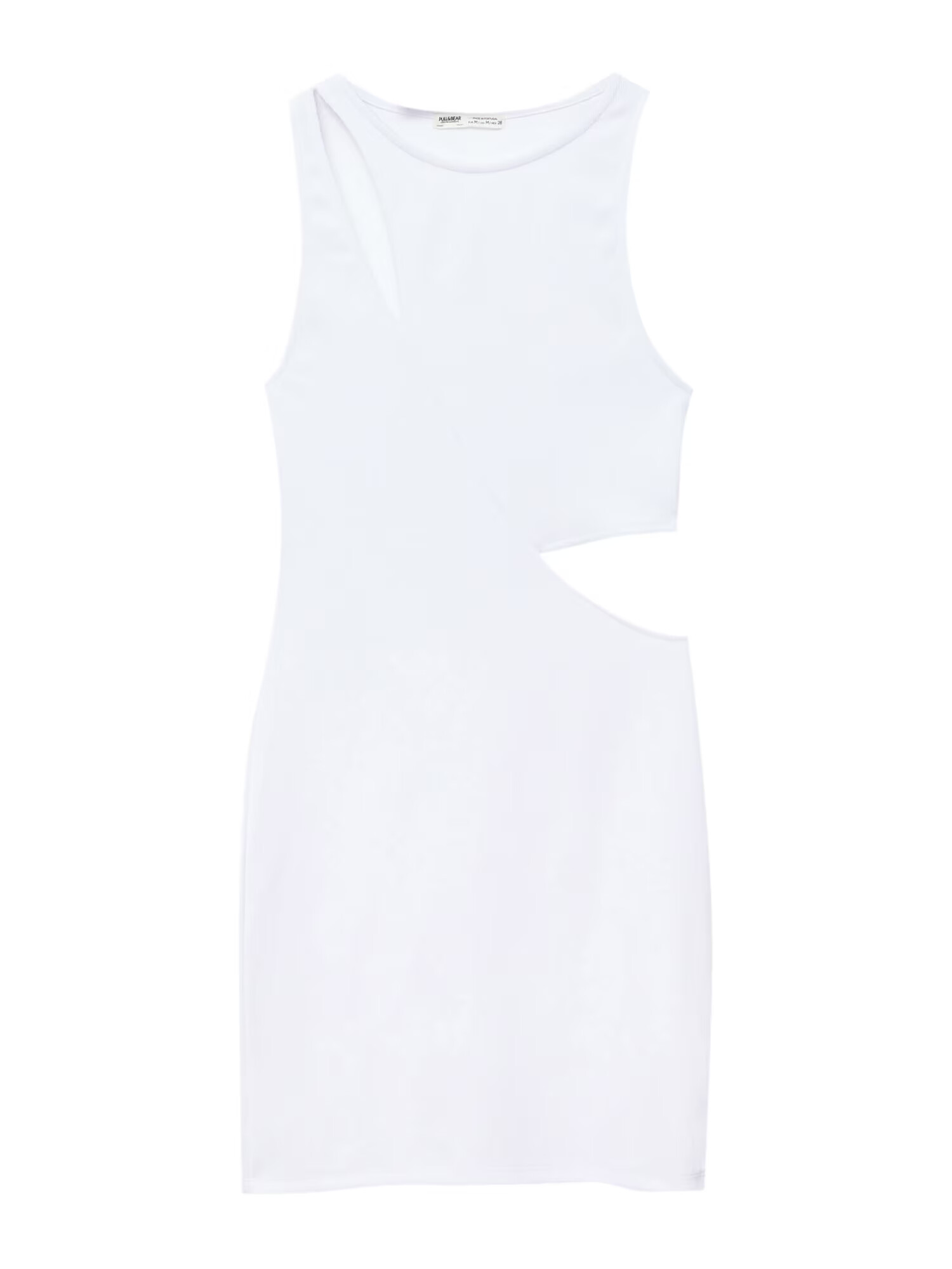 Pull&Bear Rochie alb - Pled.ro